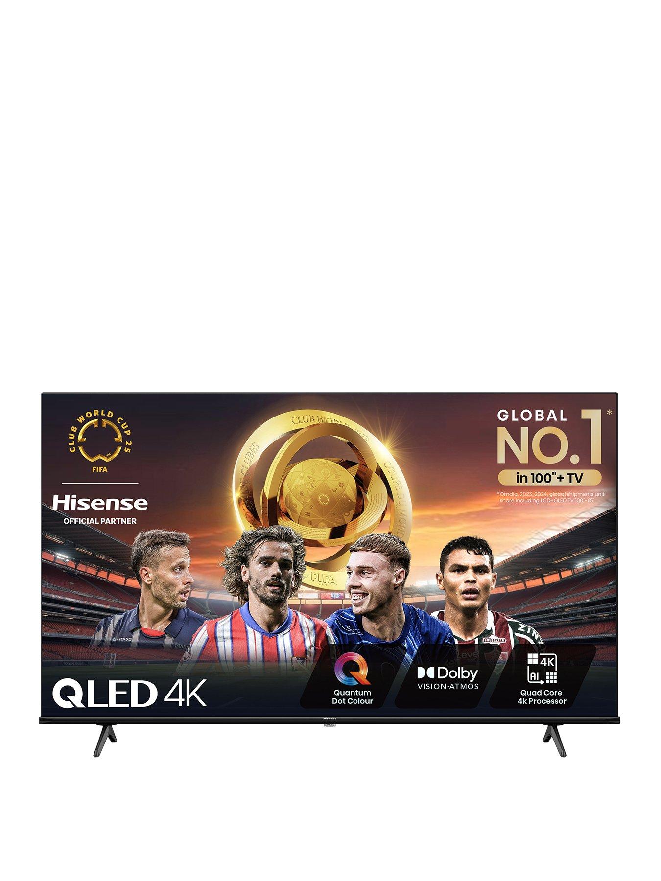 undefined 55E7NQTUK, 55 inch, Entry QLED, 4K Ultra HD, Smart TV