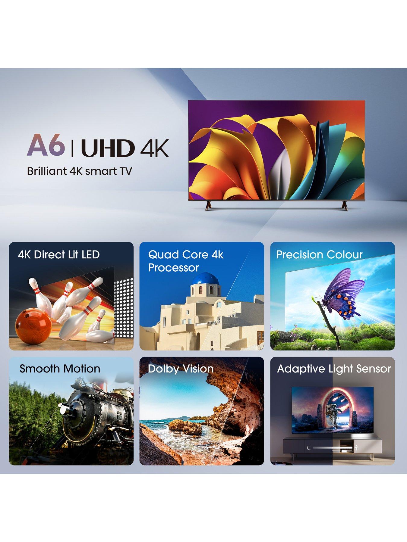 Image 4 of 8 of Hisense 50A6NTUK, 50-inch,&nbsp;4K HDR, Smart TV