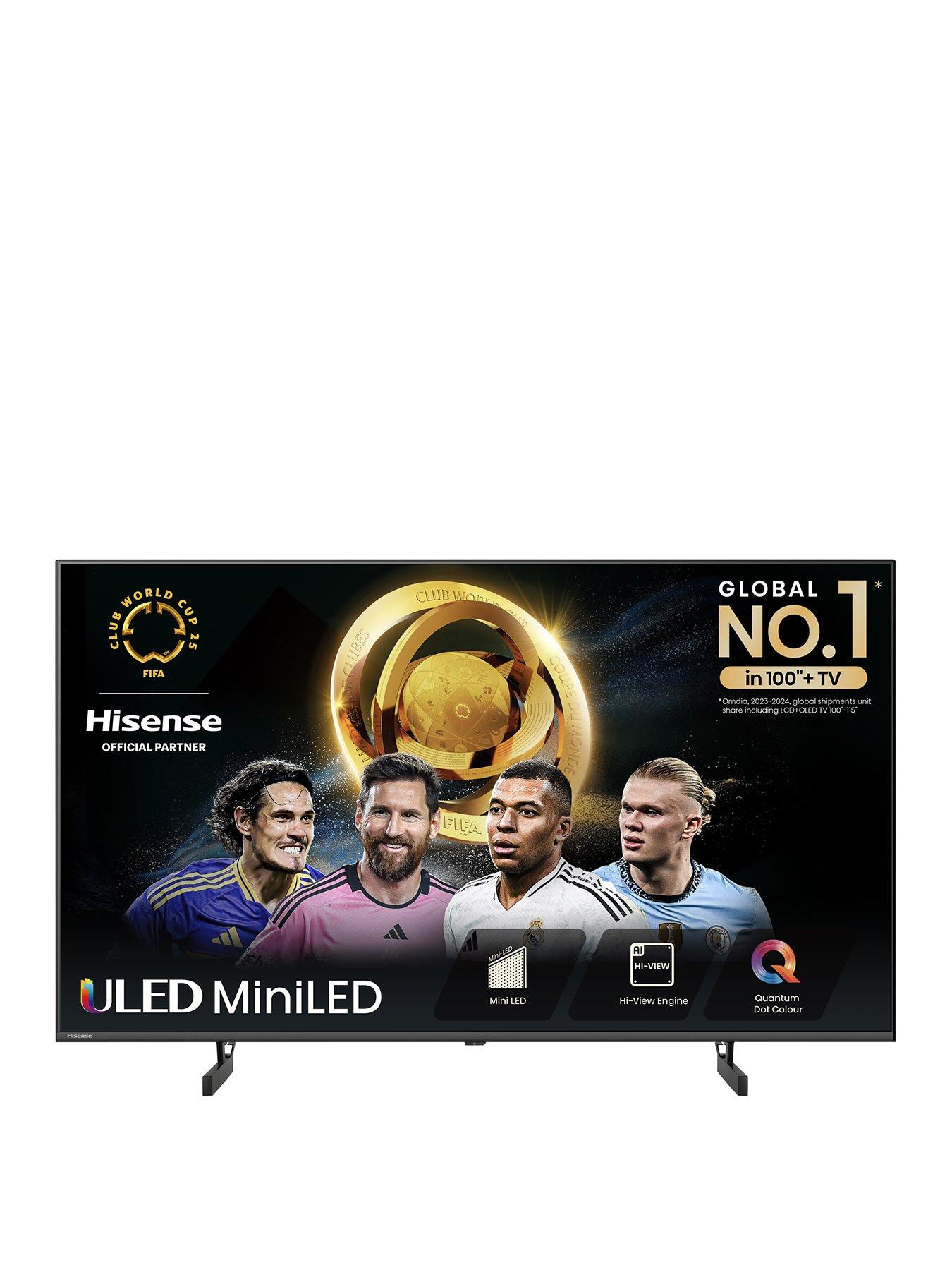 Image 1 of 8 of Hisense 50U6NQTUK, 50-inch, Mini-LED, 4K HDR,&nbsp;Smart TV
