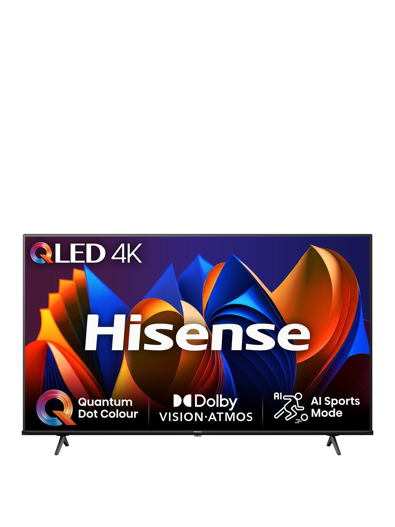 Hisense 100E77NQTUK PRO, 100-inch, QLED, 4K HDR, Smart TV