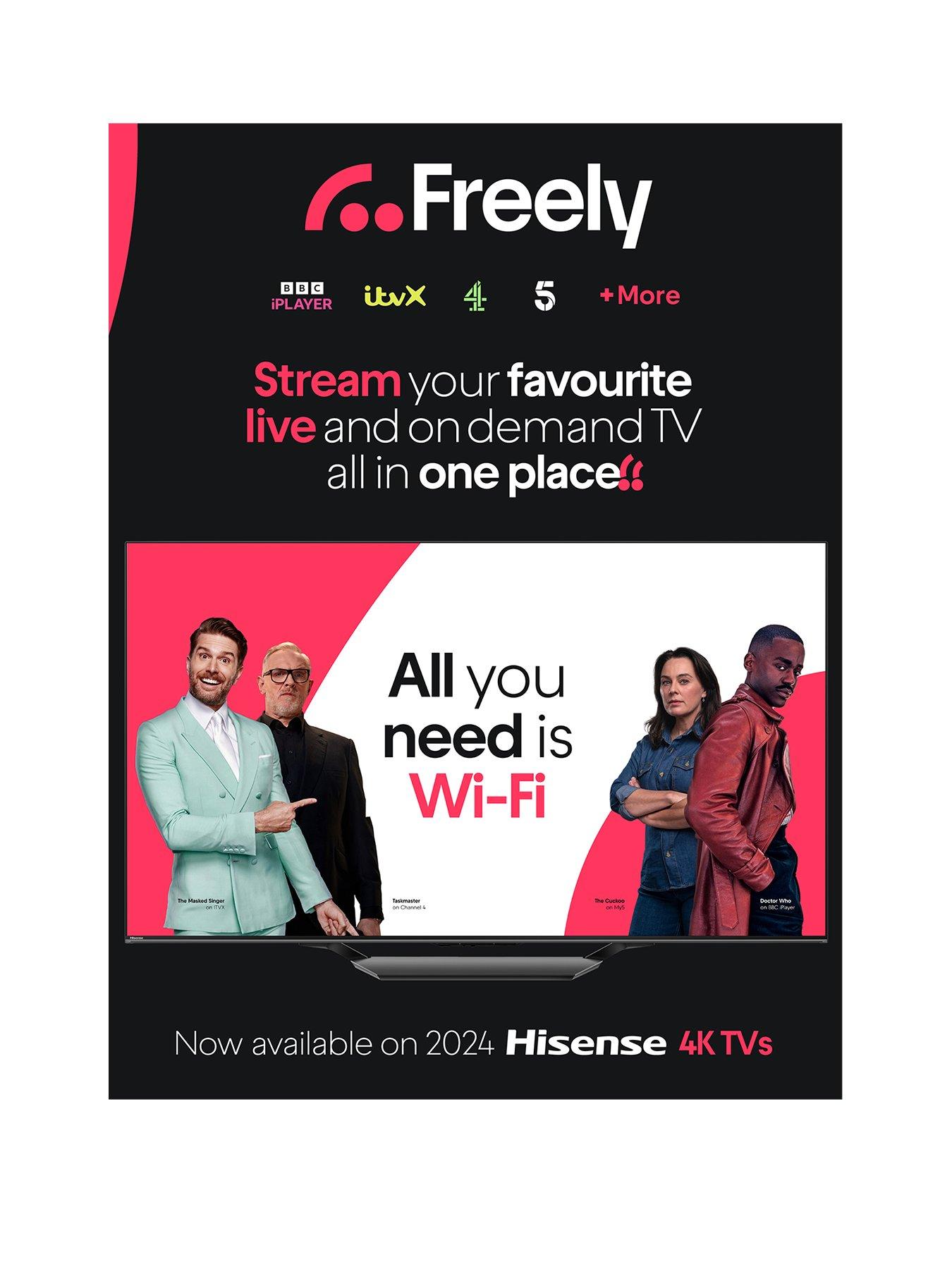 Image 3 of 8 of Hisense 85E77NQTUK PRO, 85-inch, QLED, 4K HDR,&nbsp;Smart TV