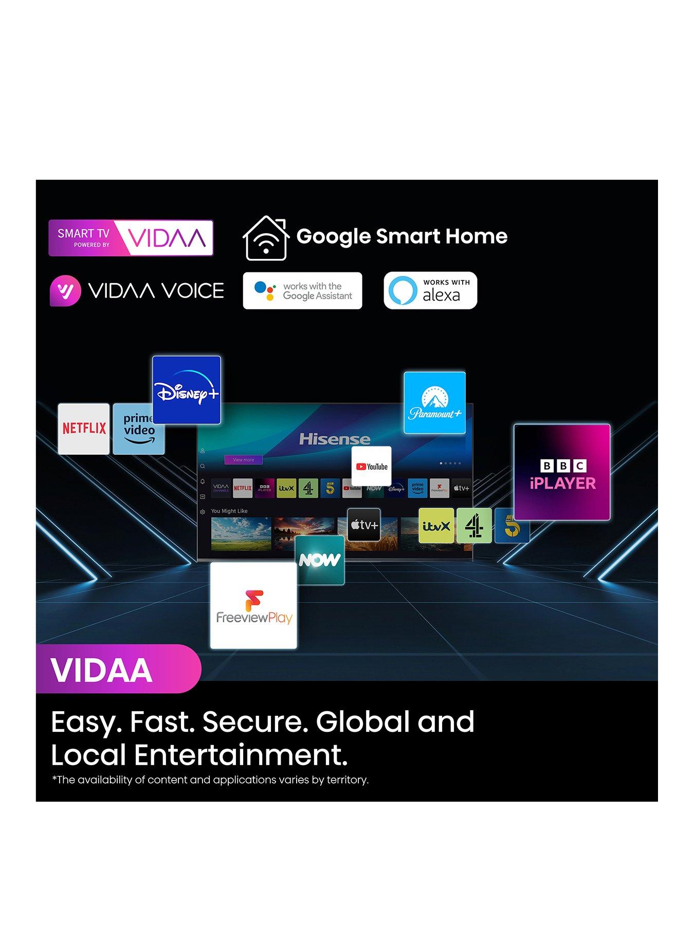 Image 3 of 8 of Hisense 32A5NQTUK, 32 inch, Non-4K, Smart TV