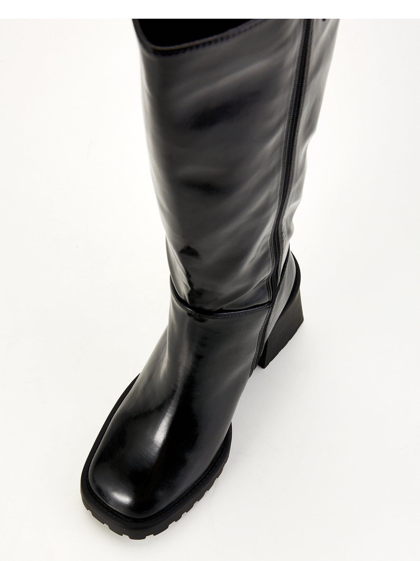Raid knee high boots shop