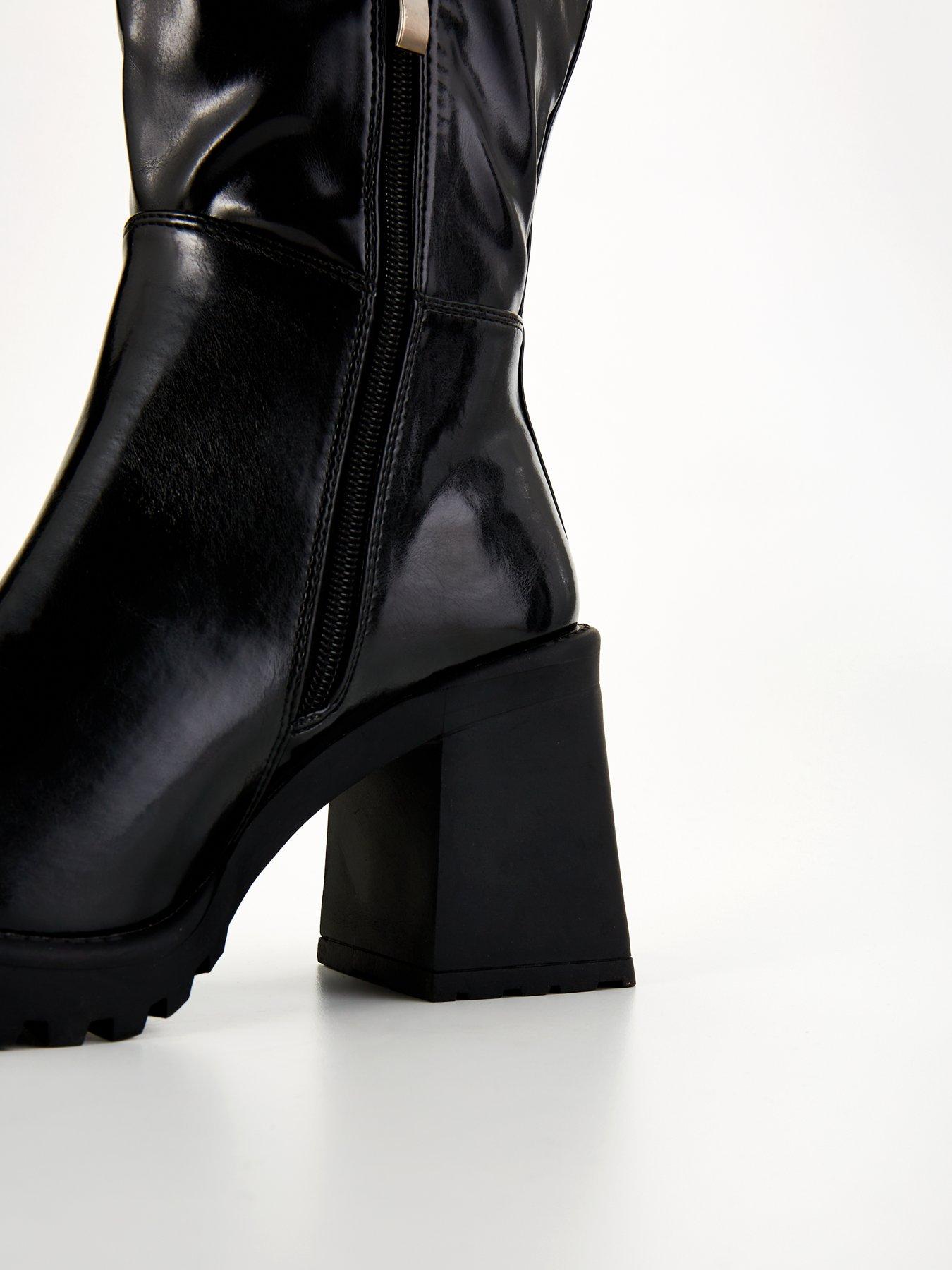 Cheap wide boots best sale