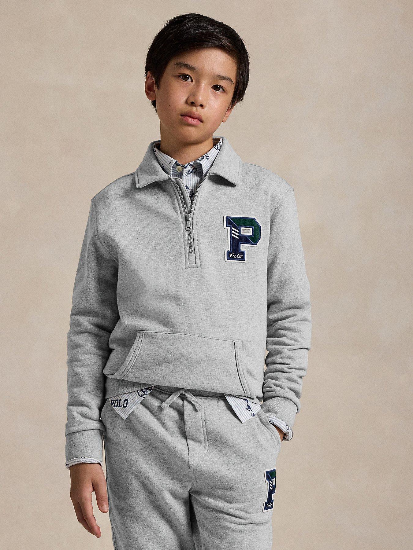 Ralph lauren boys half zip best sale