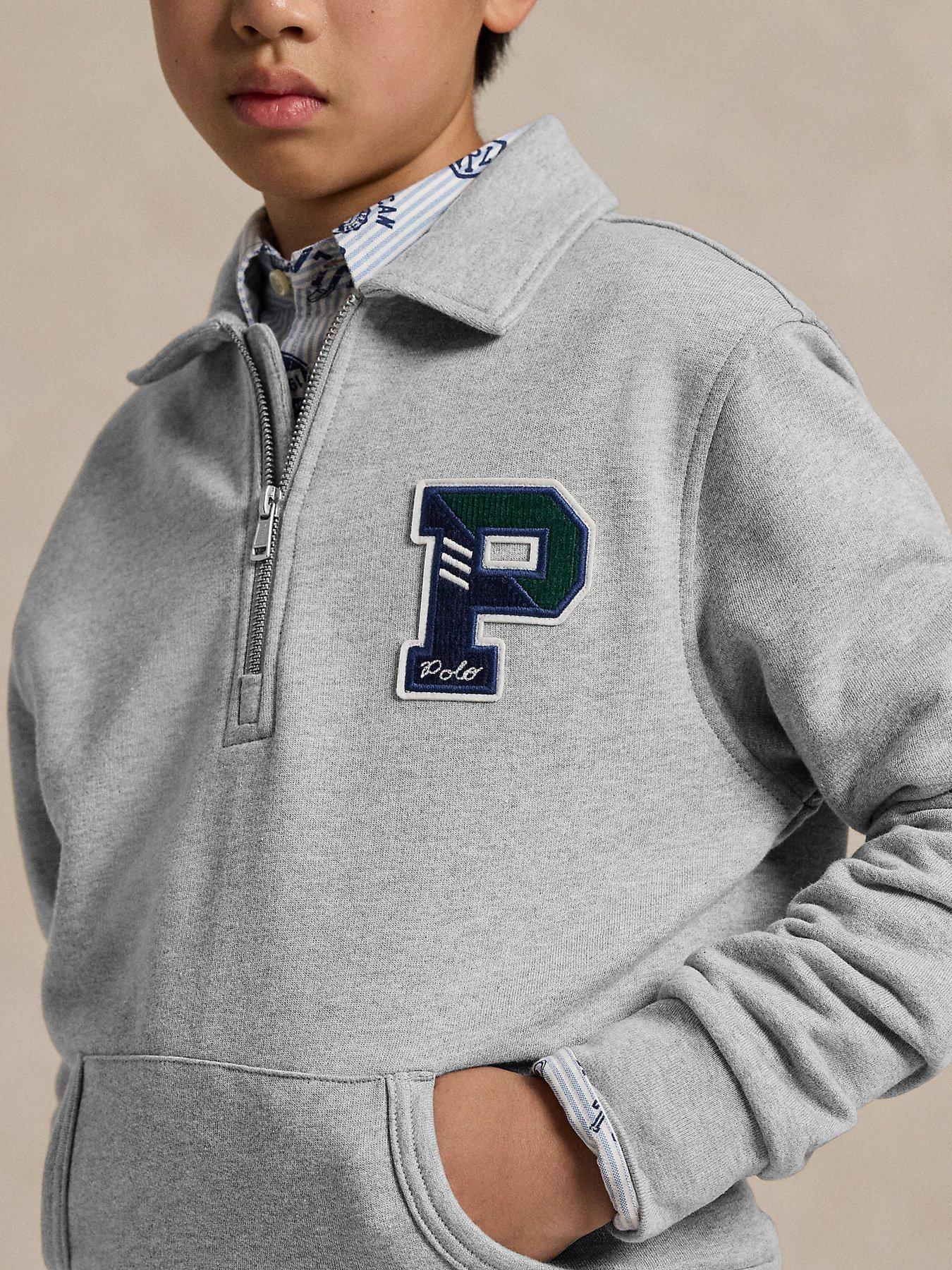 Ralph lauren boys half zip outlet