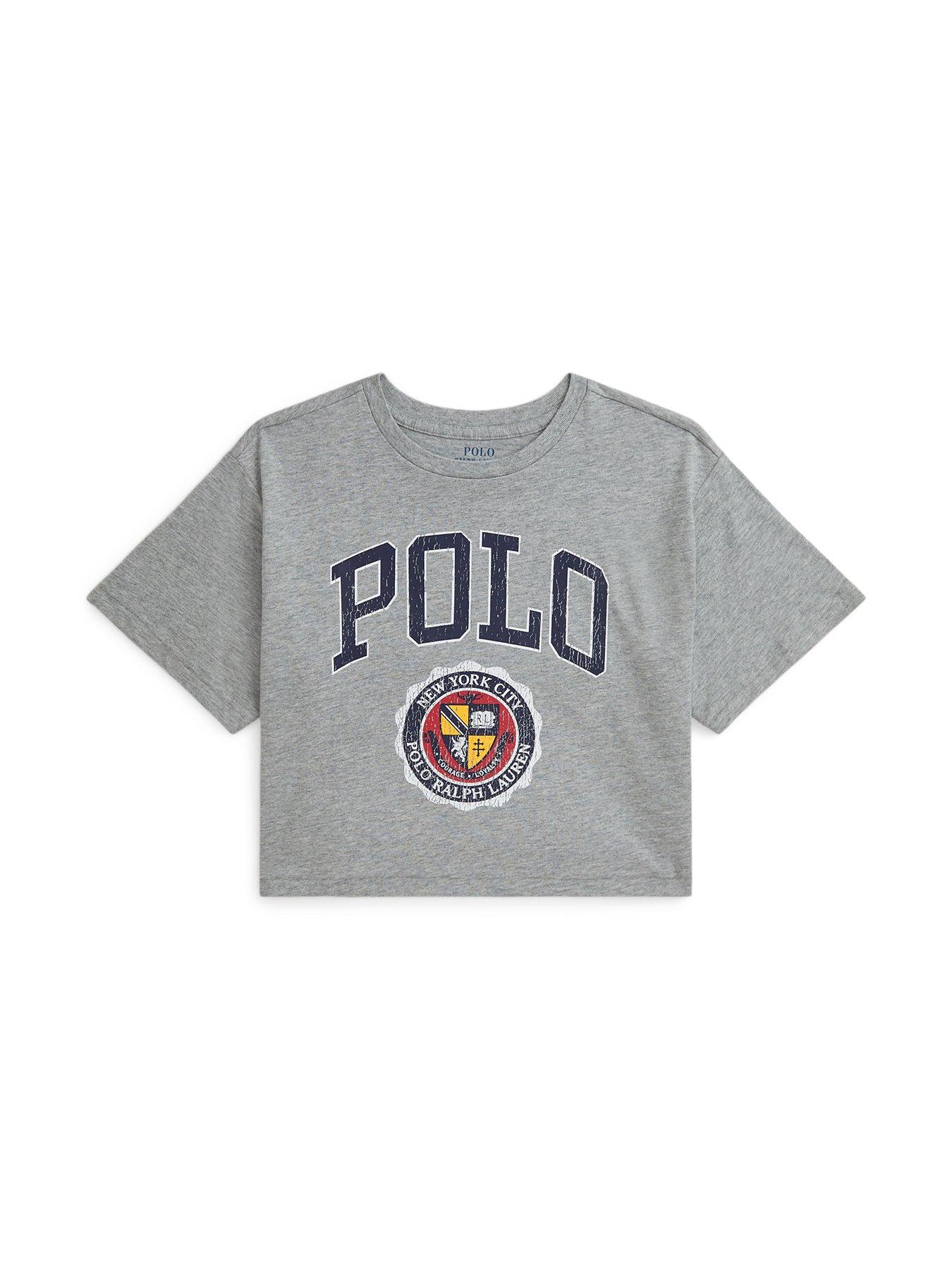 Polo ralph lauren t shirt grey online