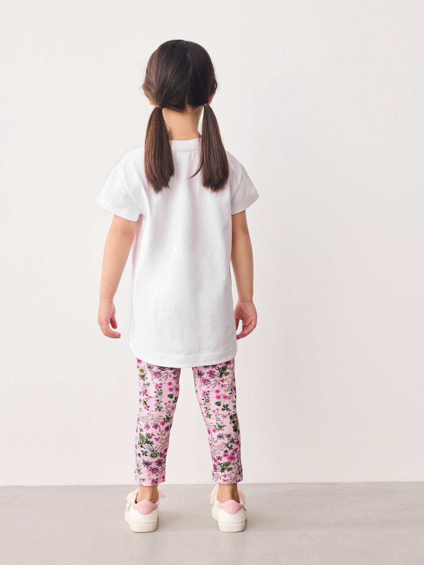 Ted Baker Baker By Ted Baker Toddler Girls Unity T Shirt And Legging Set Very