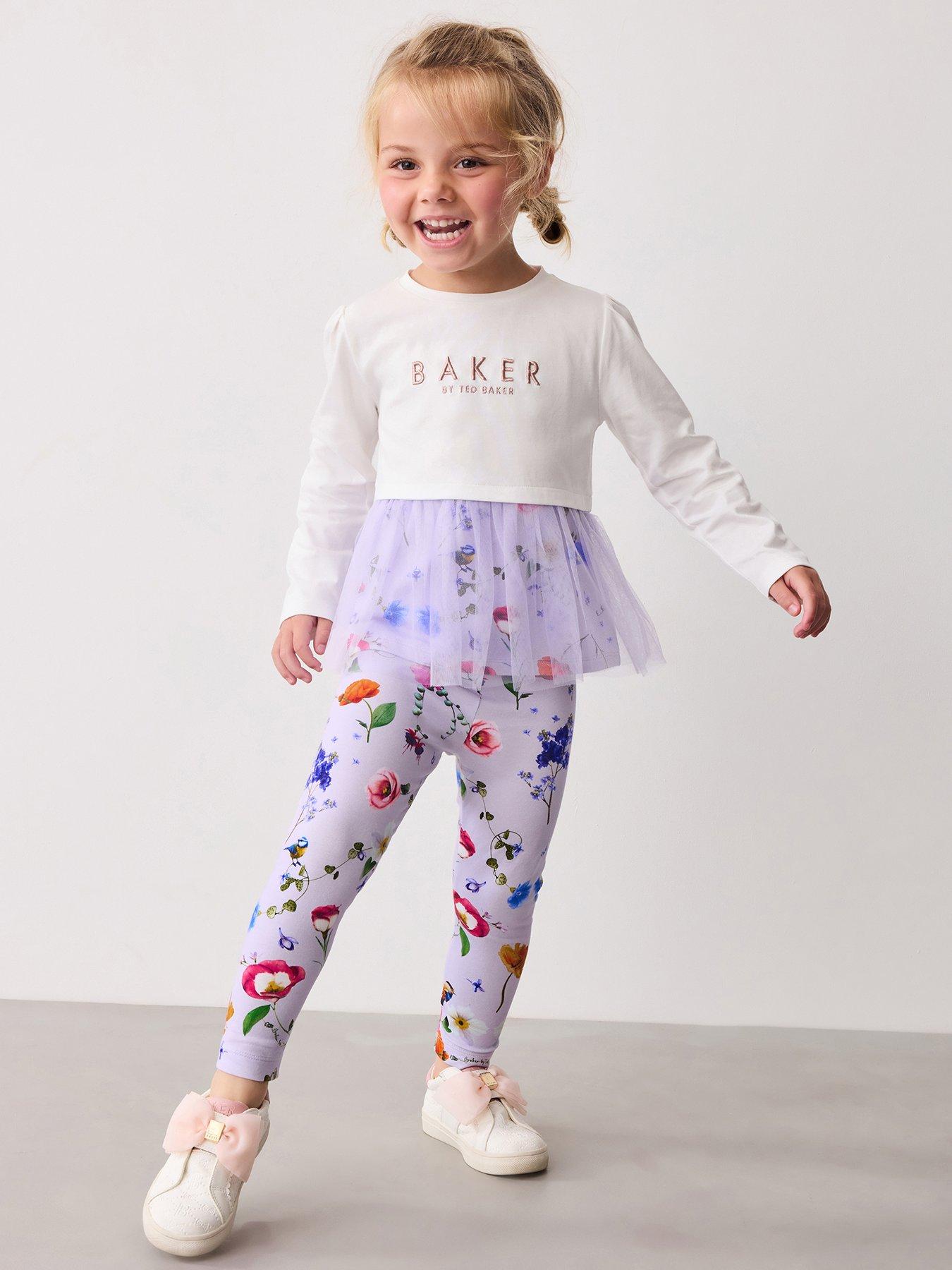 Light purple leggings toddler best sale