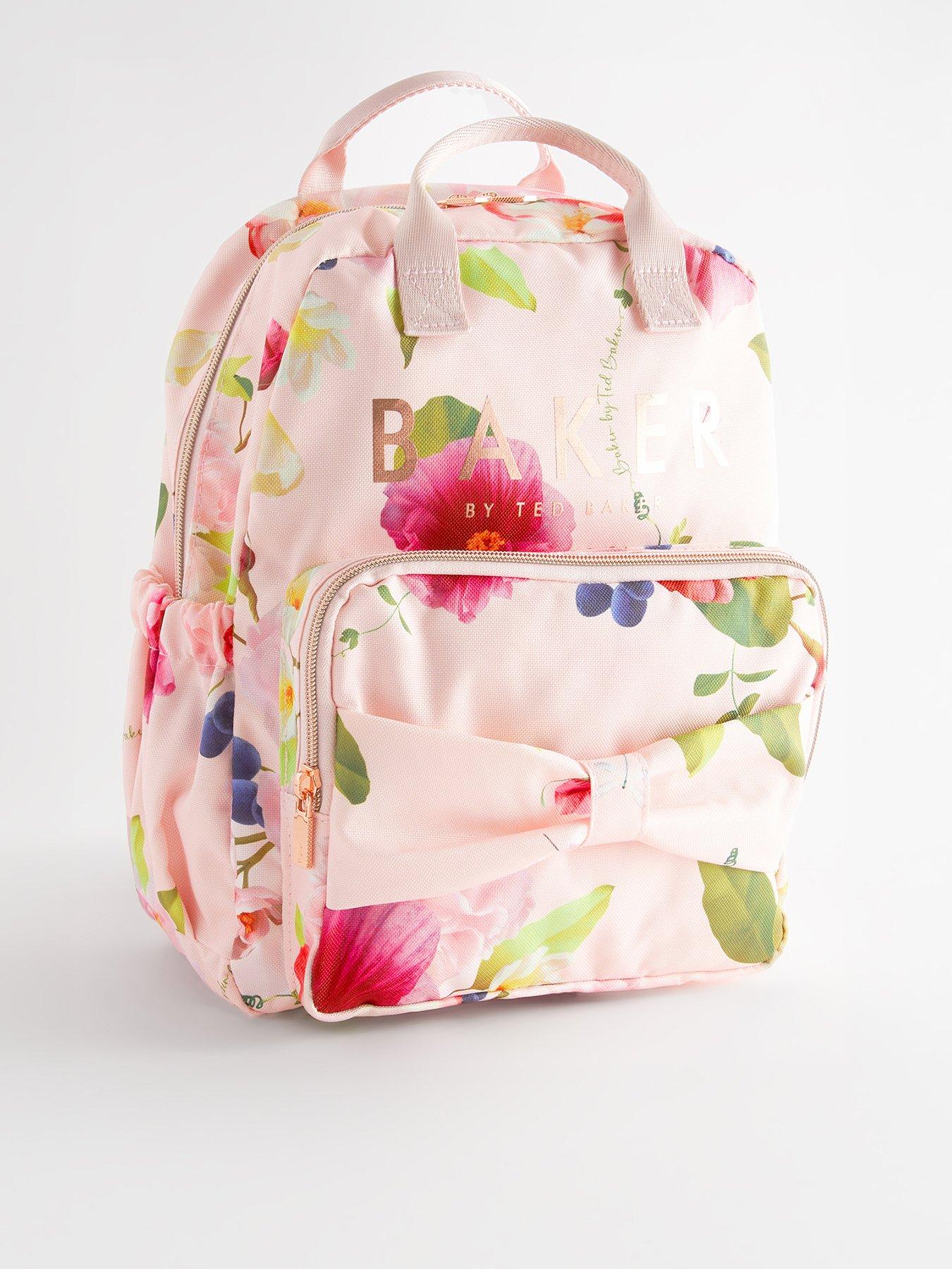 Accessorize Girls Floral Mini Backpack Pink Very