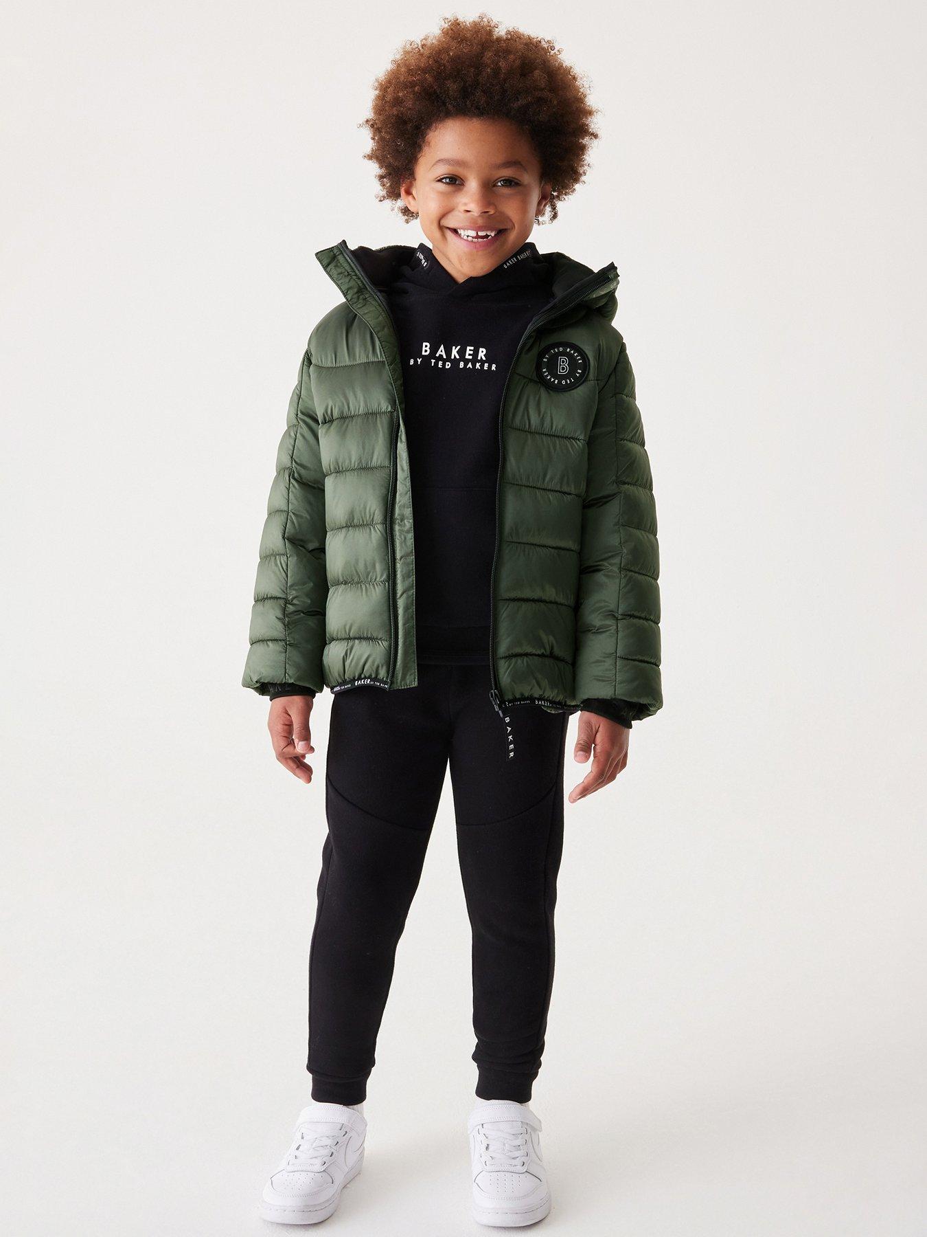 Green coat kids best sale