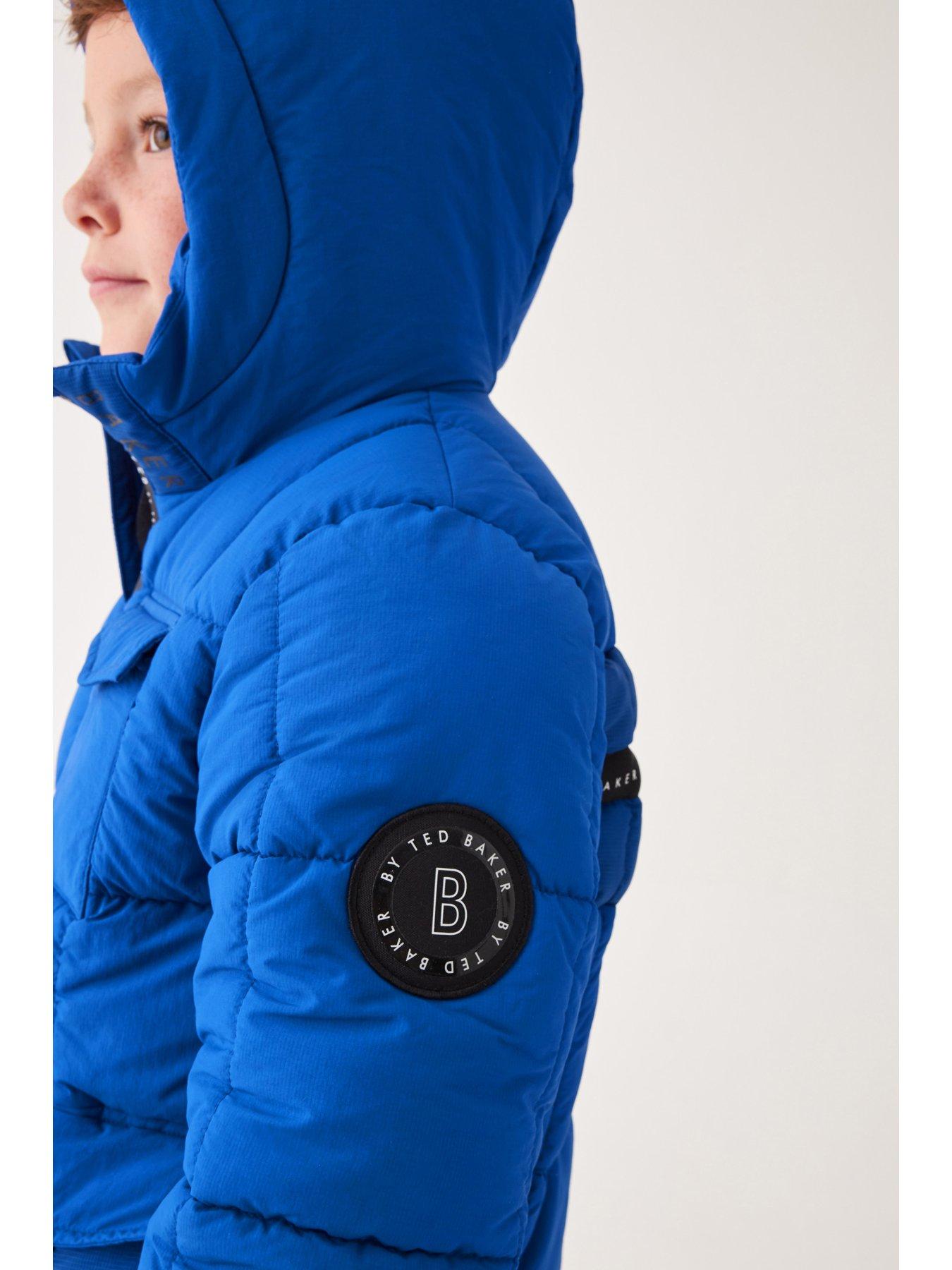 Ted Baker Baker By Ted Baker Blue Short Padded Coat Very
