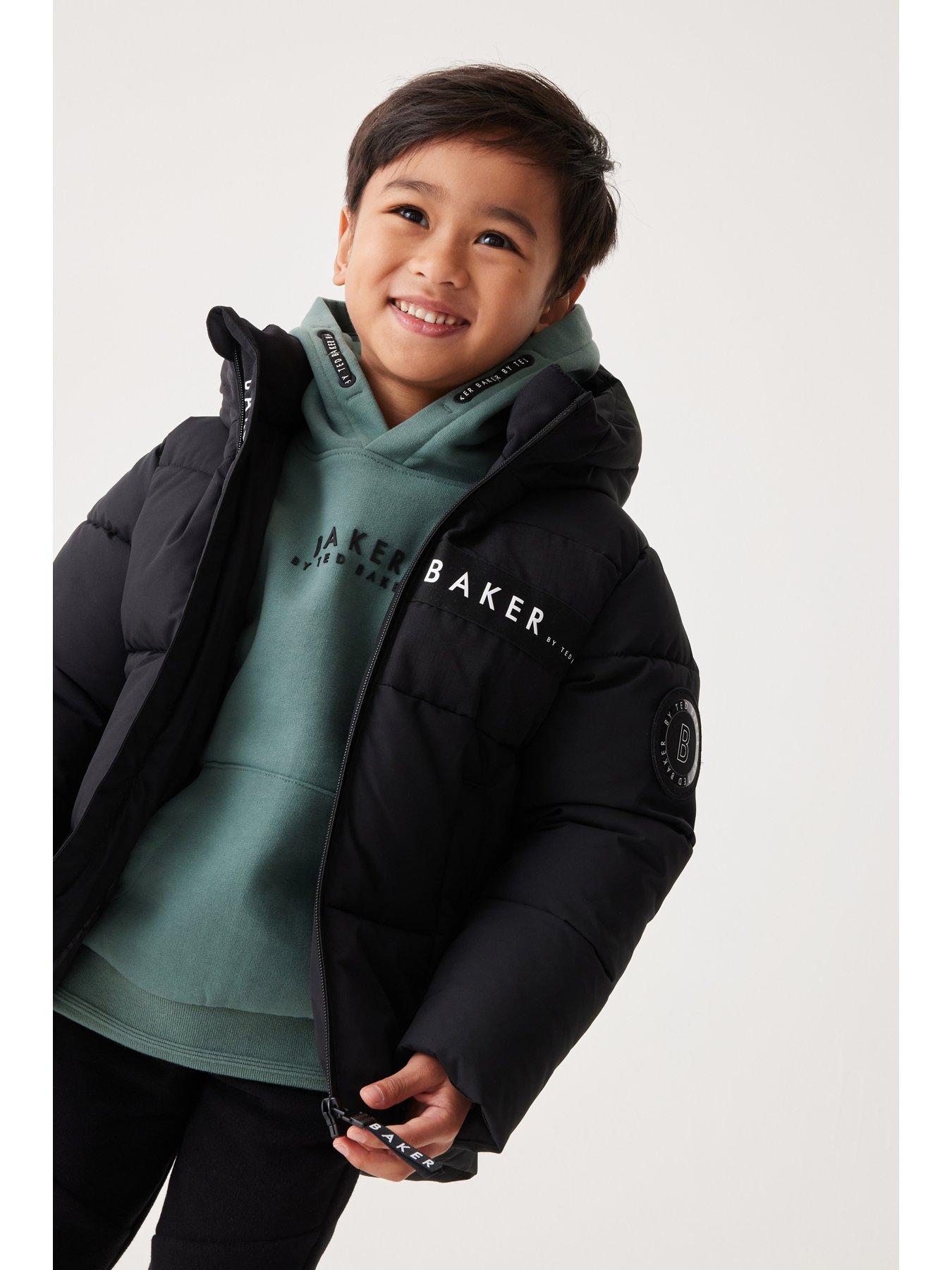 Ted Baker Baker By Ted Baker Black Padded Coat Very
