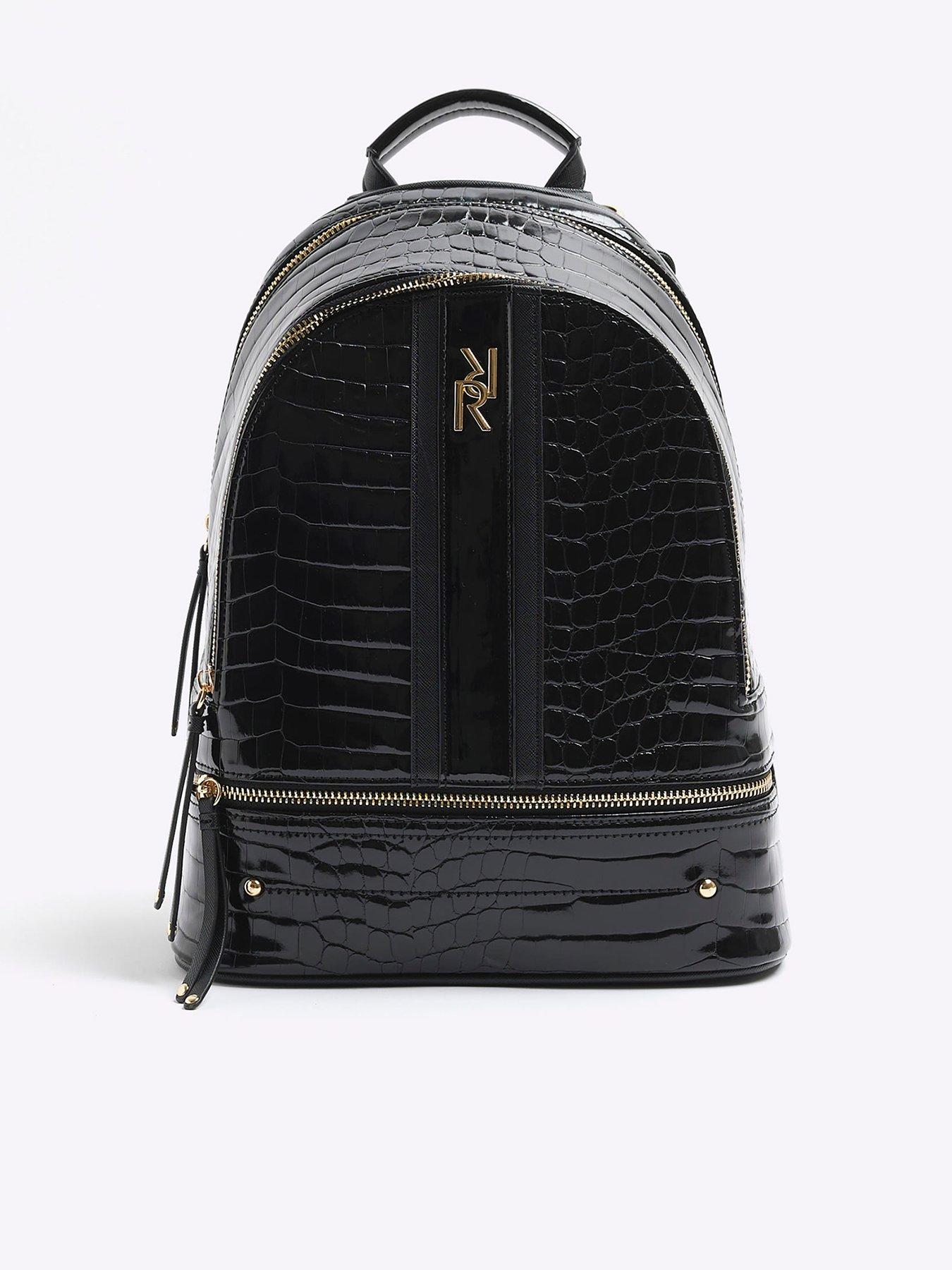 Croc Backpack Black