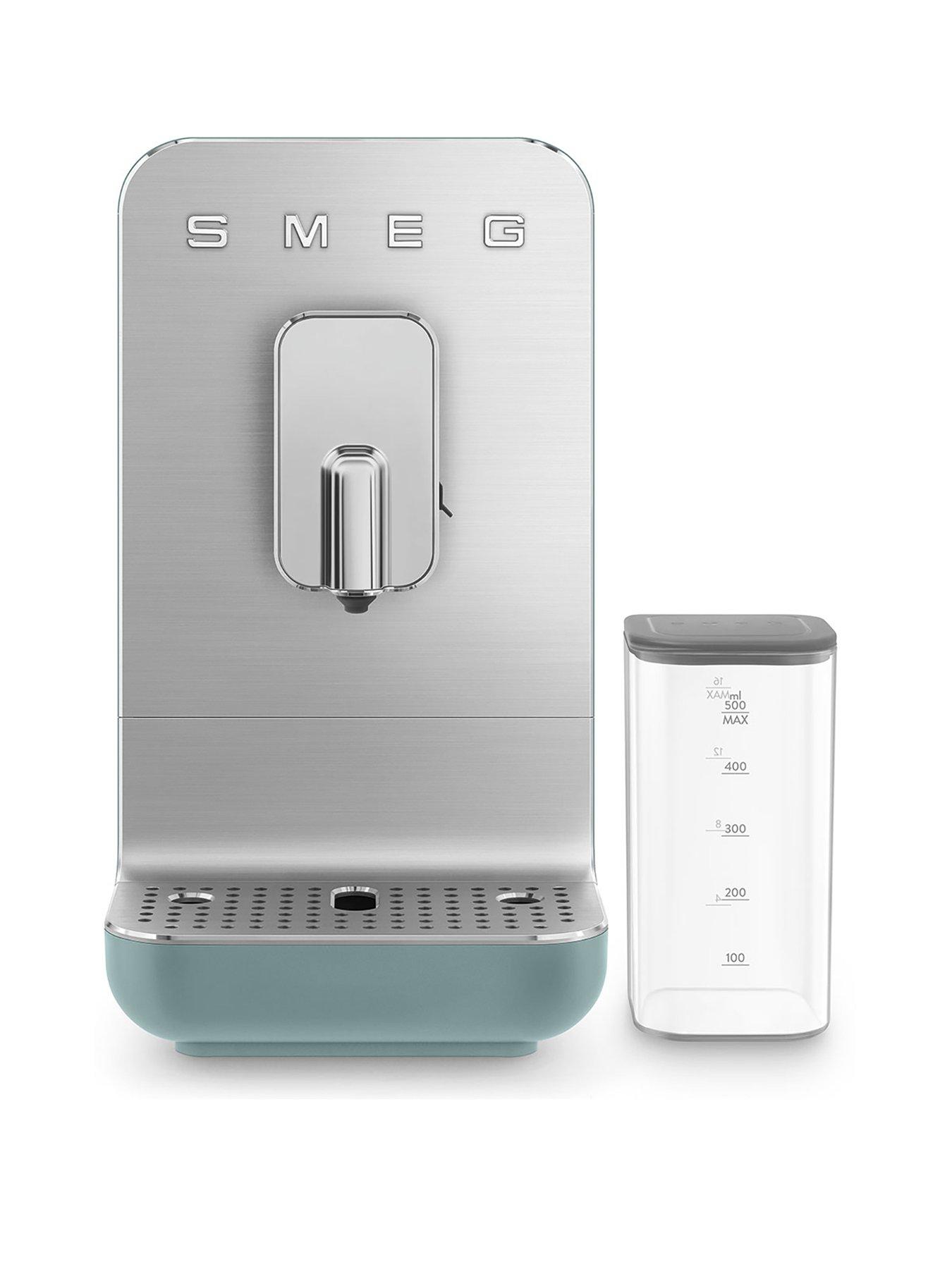 Smeg BCC12 Bean to Cup Coffee Machine - Matte White | Very