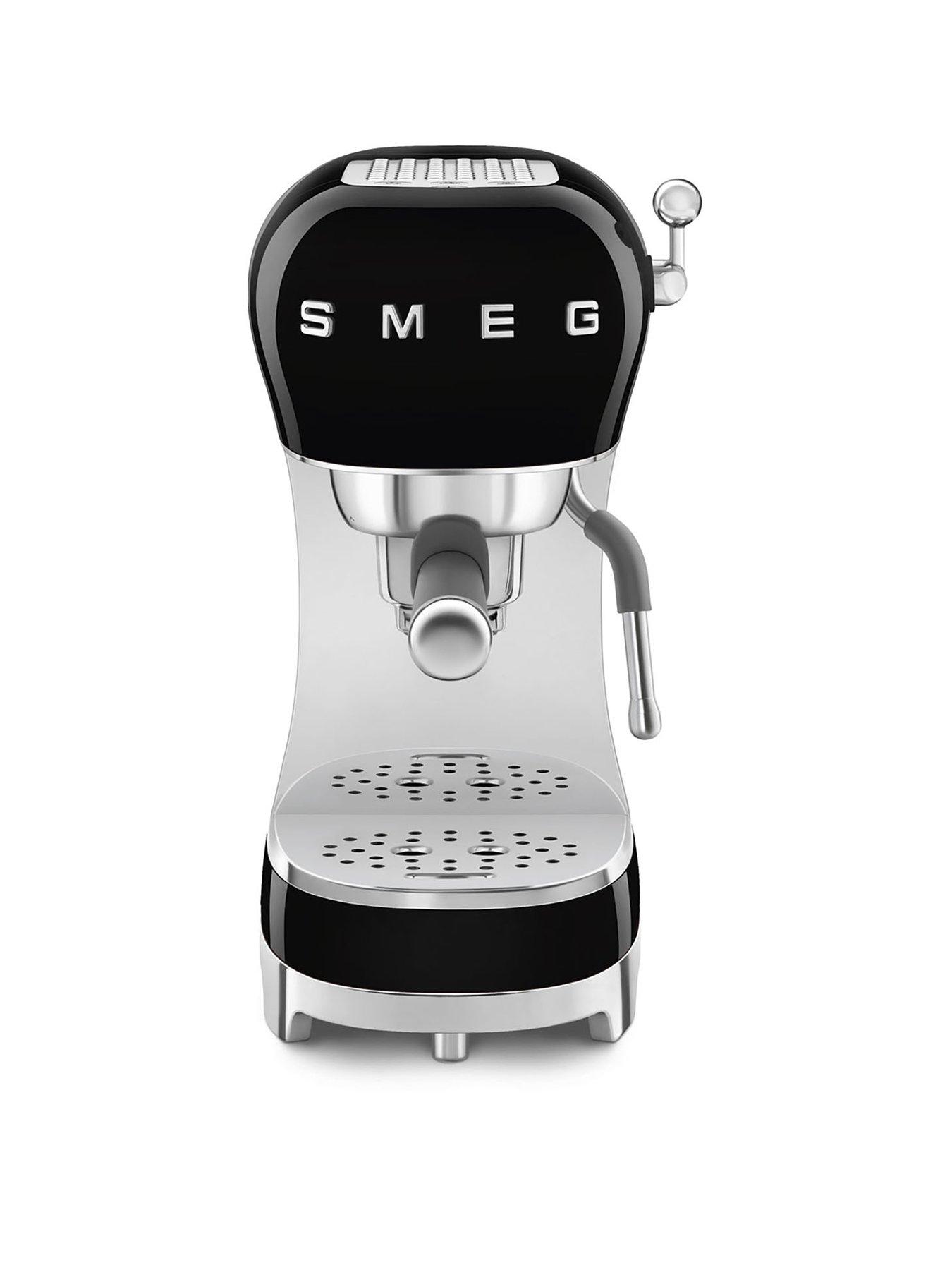 Smeg ECF02 Espresso Coffee Machine - Black