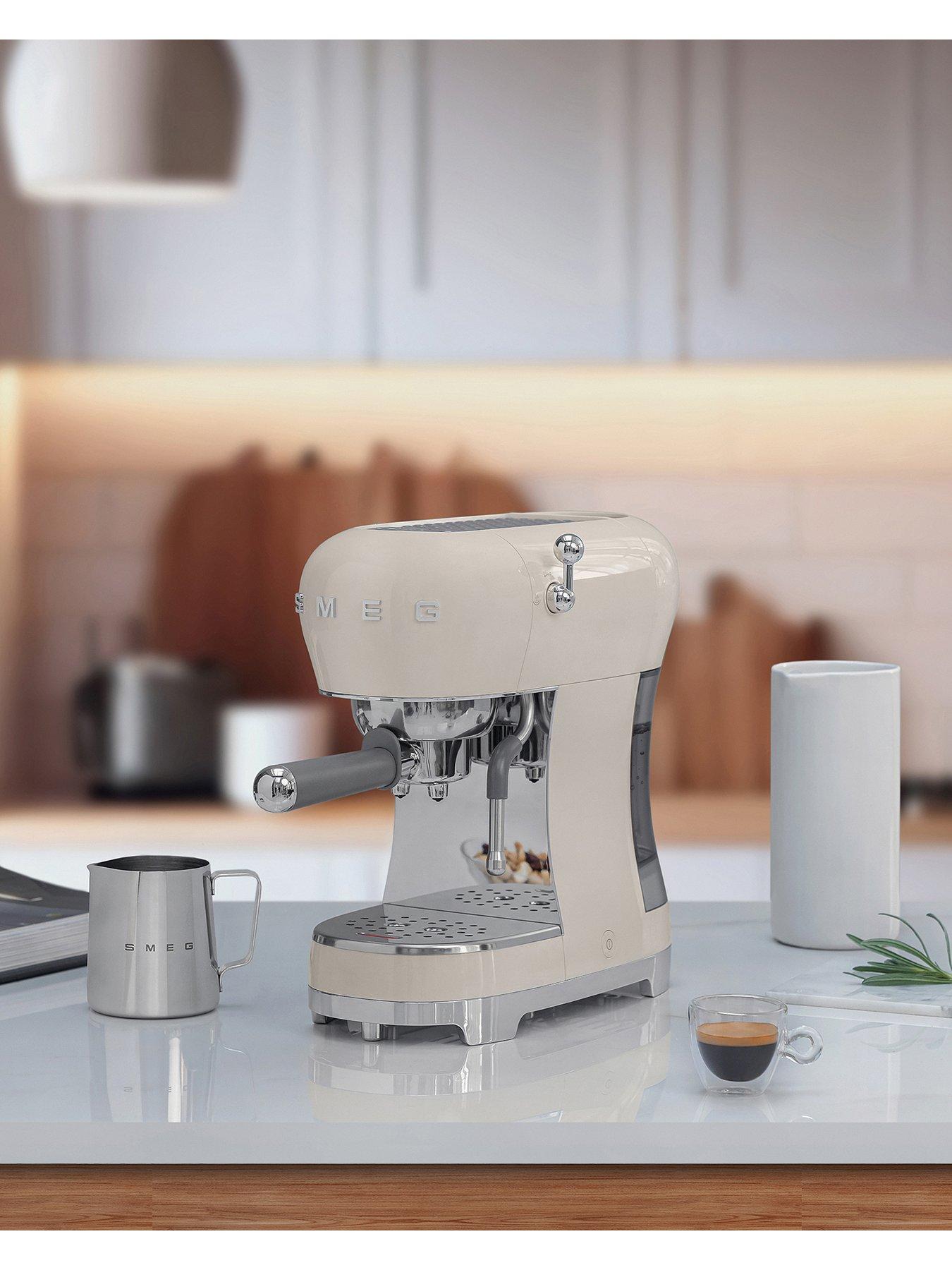 Ecf01whau Smeg Espresso Coffee Machine White Smeg Coffee Machine Sale