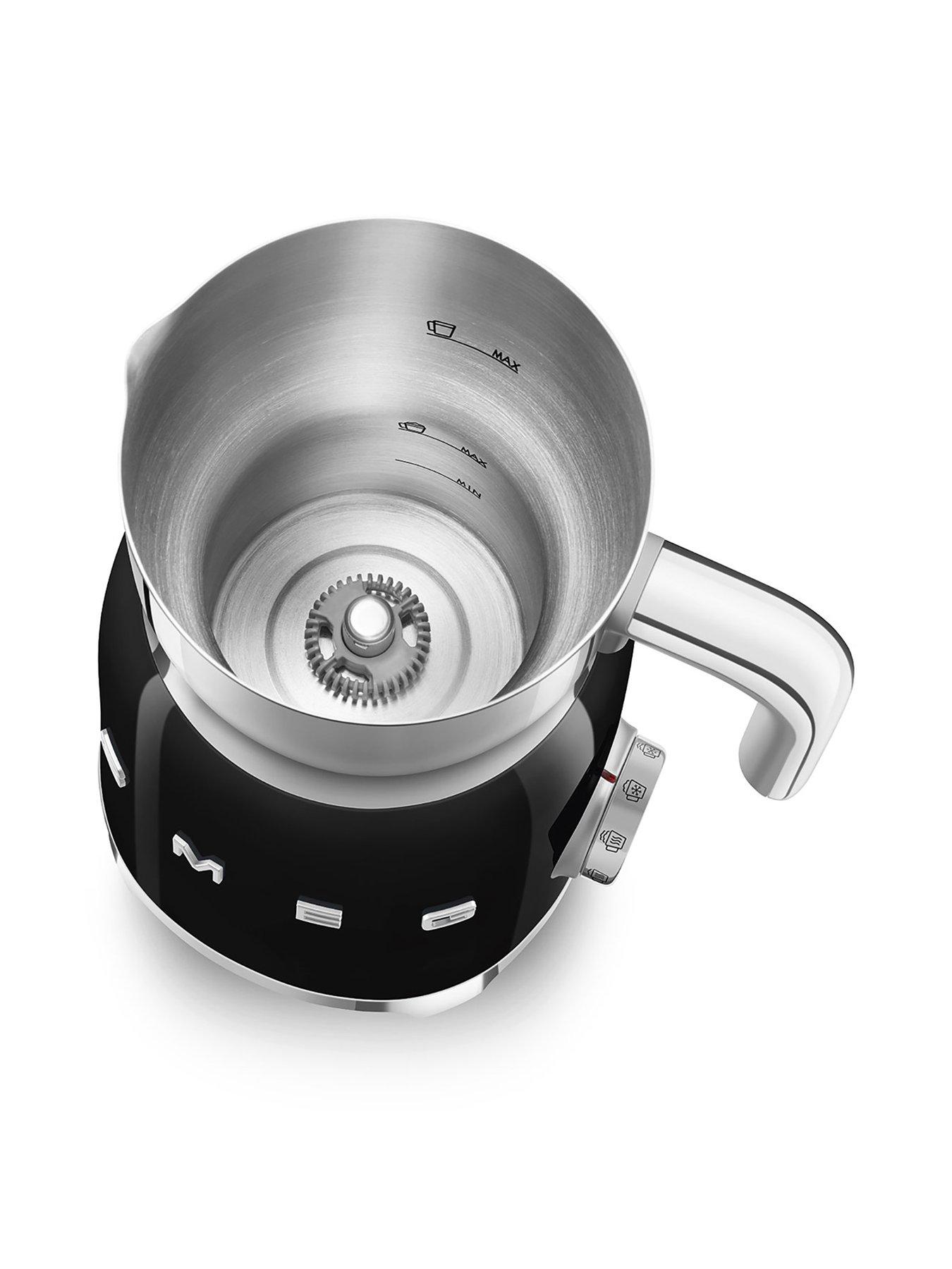 Image 2 of 6 of Smeg MFF11 Milk Frother with Tritan&trade; Renew Lid&nbsp;- Black