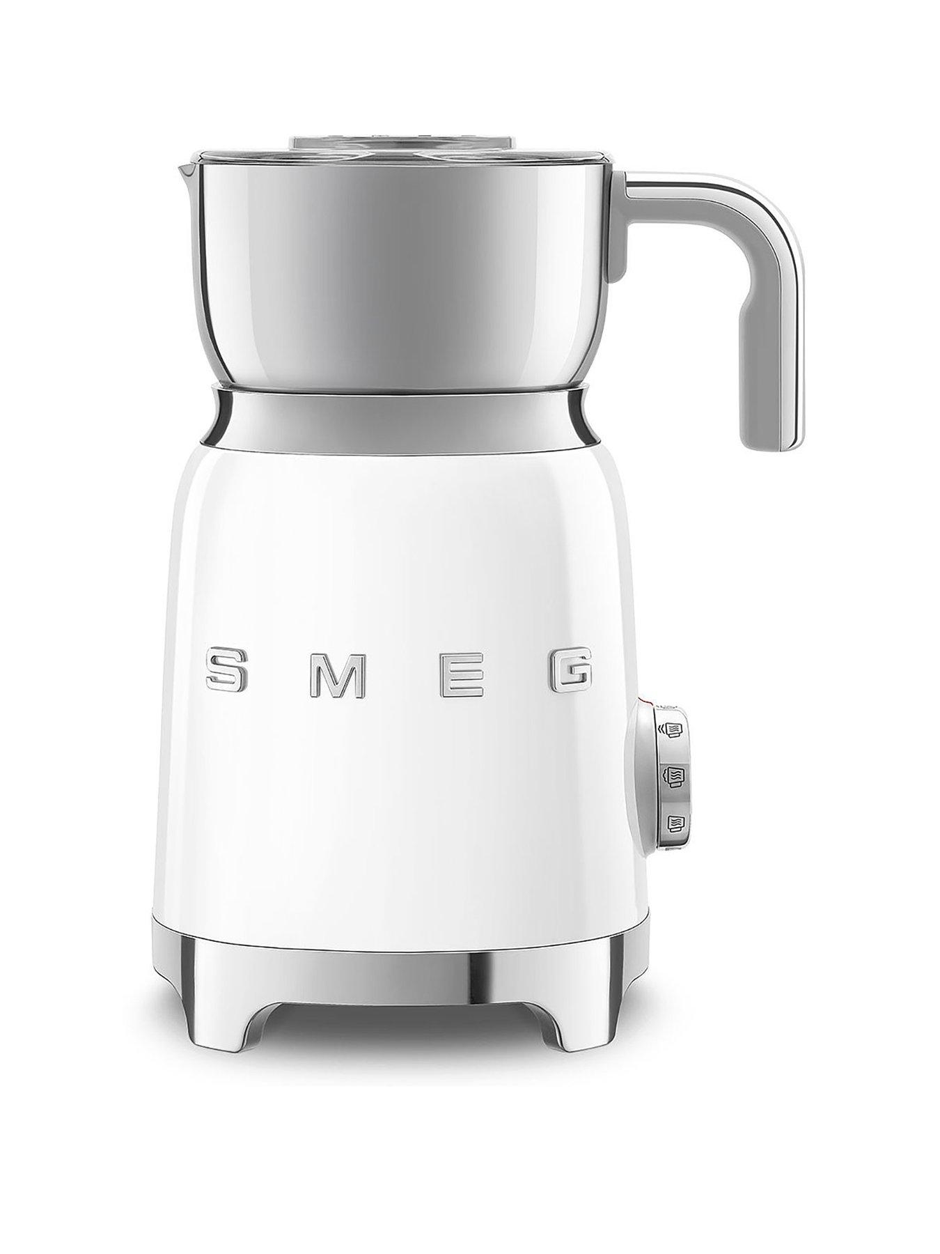 Smeg MFF11 Milk Frother with Tritan™ Renew Lid - White