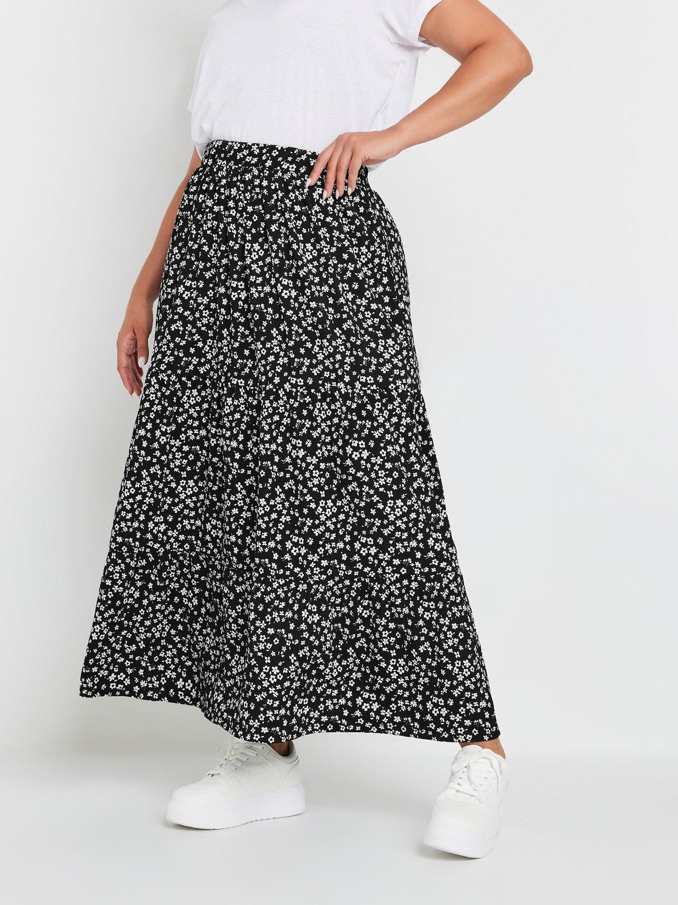 Black midi skirt 40 best sale