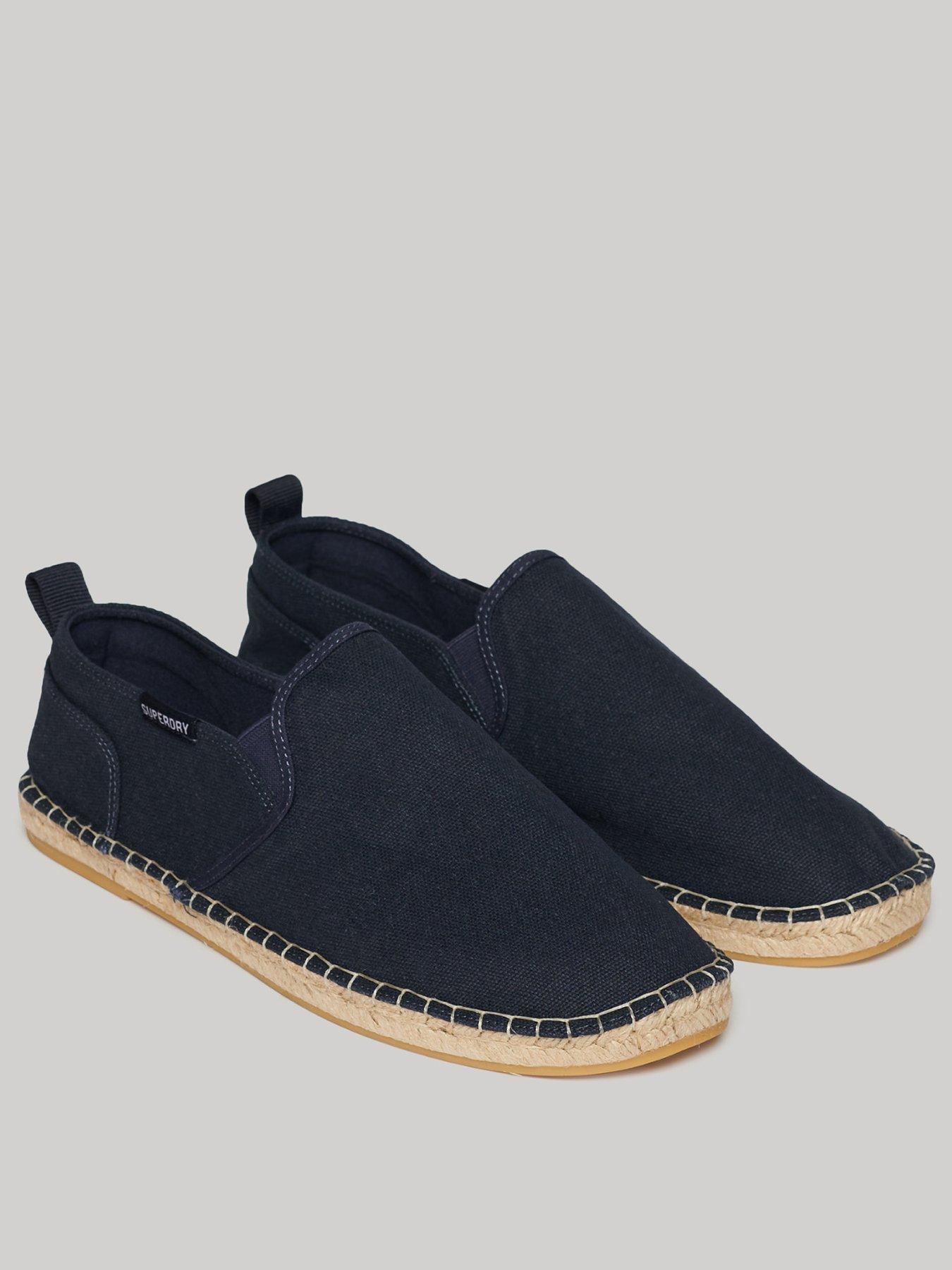 Superdry Canvas Espadrille Shoes - Navy | Very.co.uk