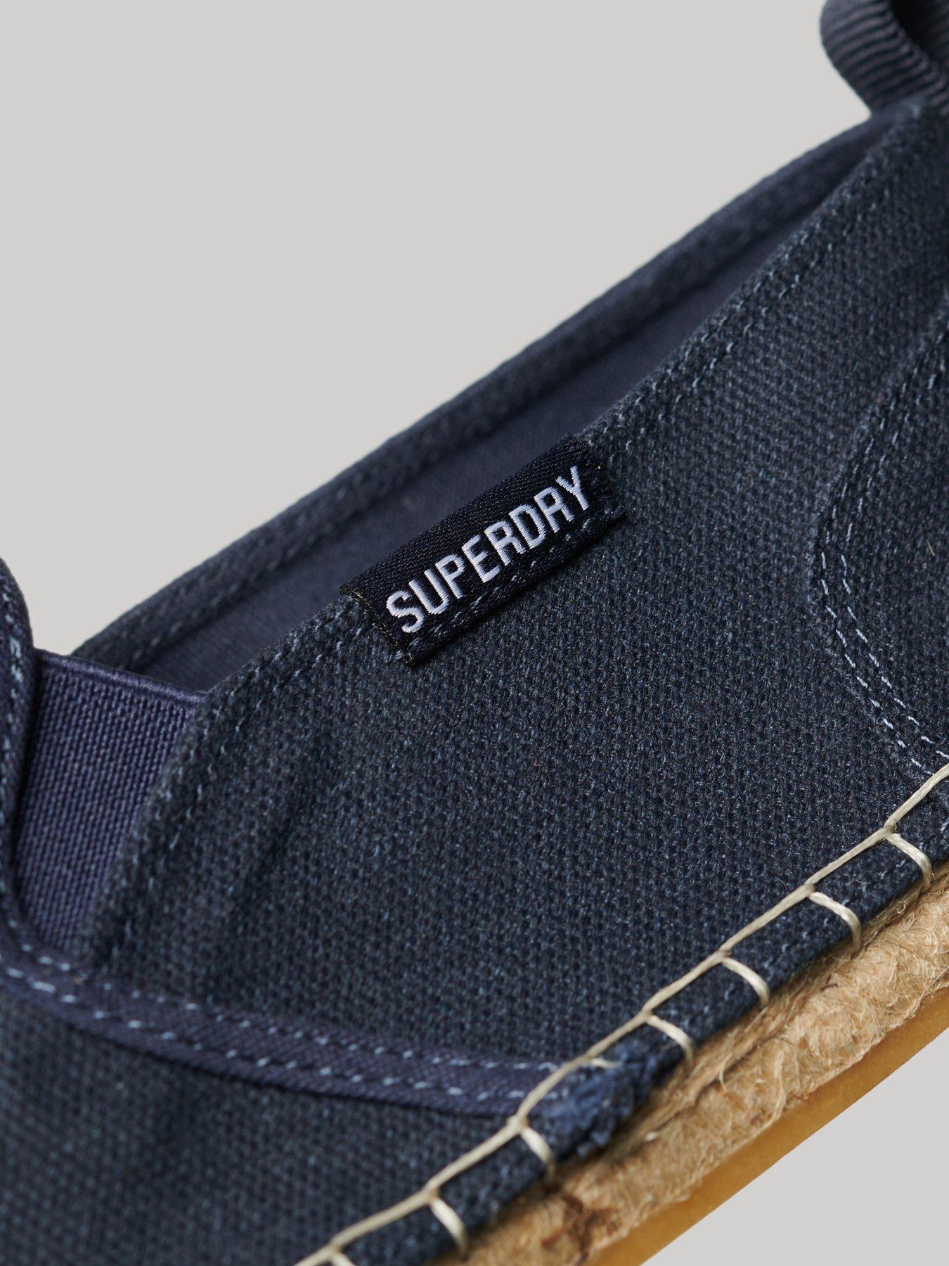 Canvas Espadrille Shoes Navy