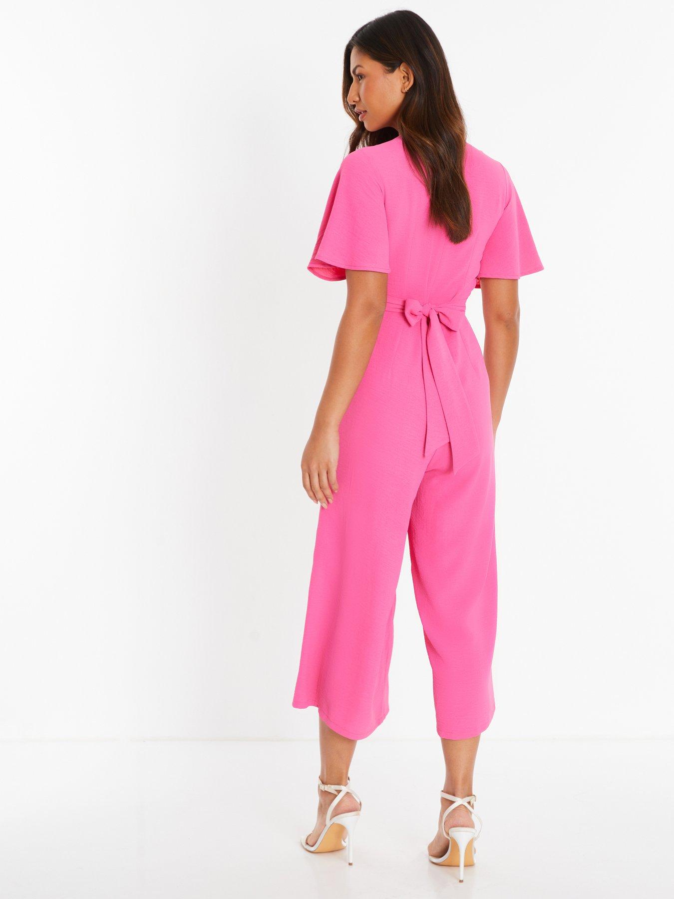 Very pink jumpsuit top