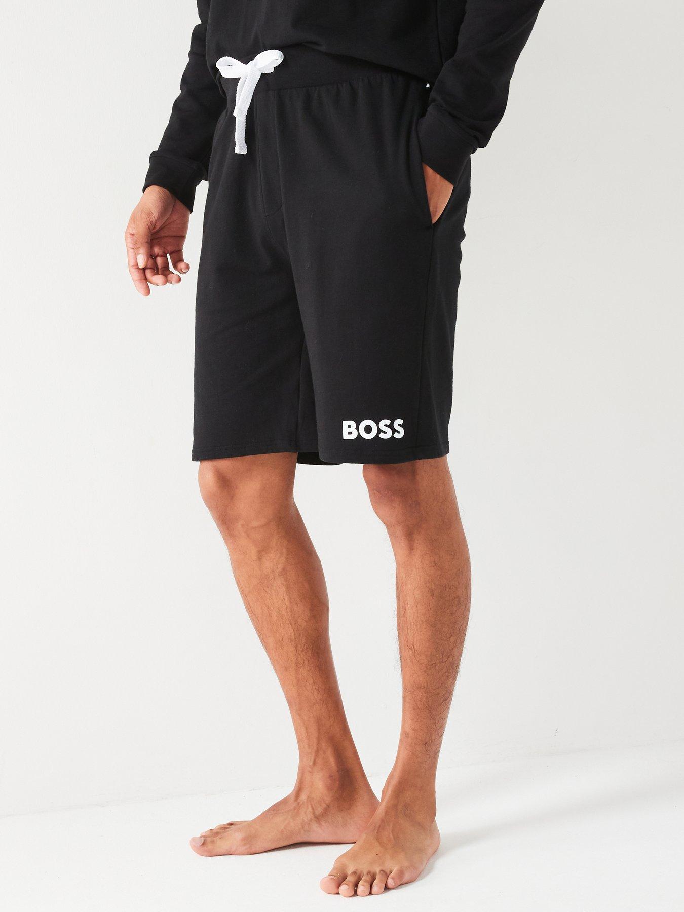 Logo Loop Back Loungewear Shorts Black