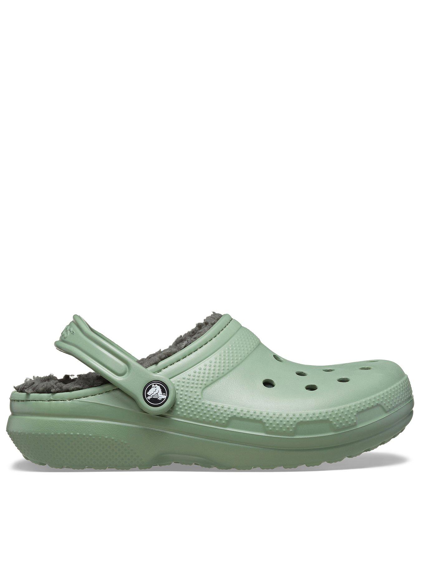 Men s Classic Lined Clog Slipper Green
