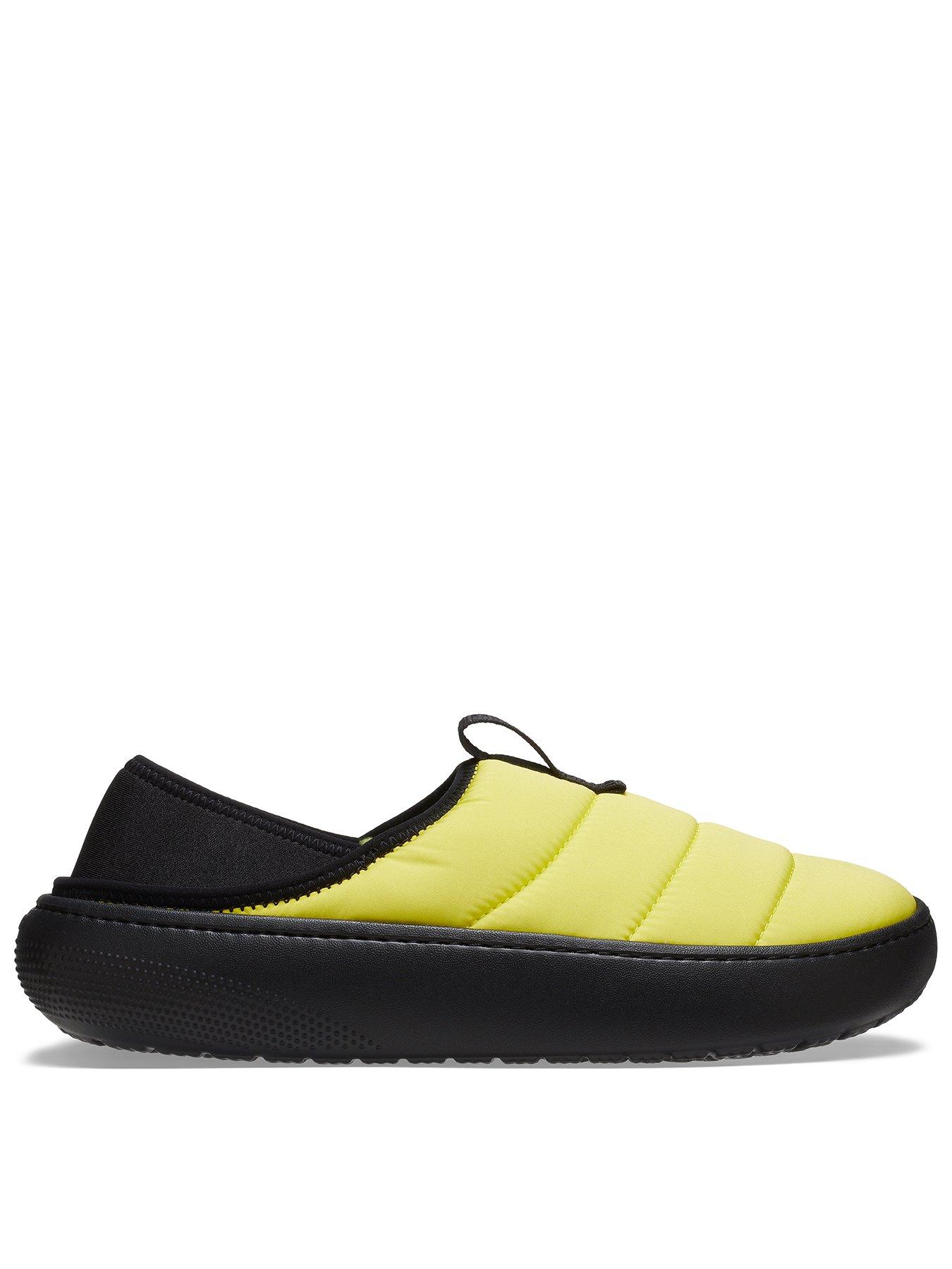 Crocs Men's Classic Puff Moc Sandals - Yellow, Yellow, Size 8, Men