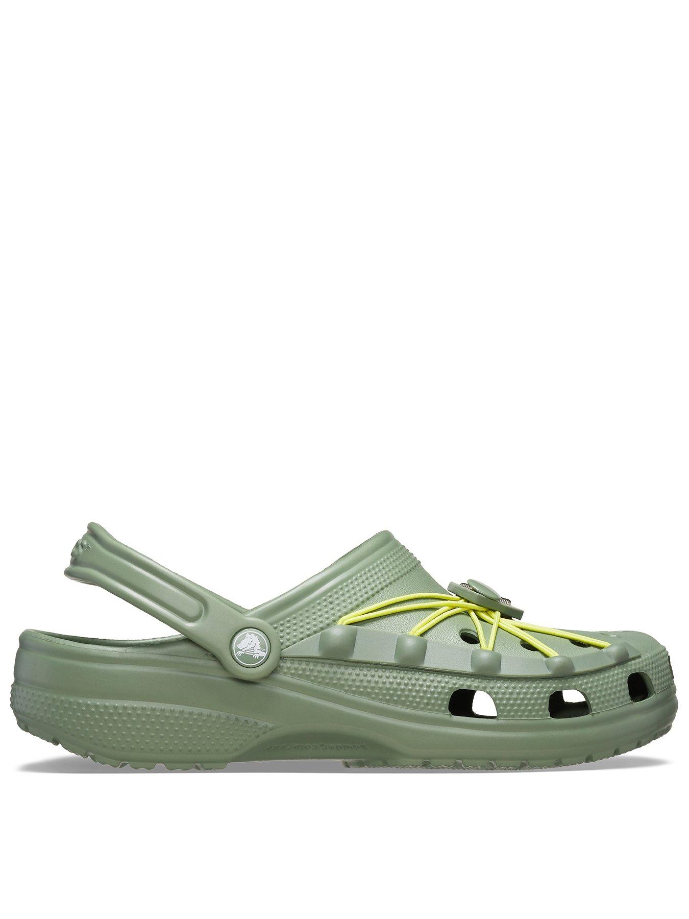 Crocs green sandals on sale