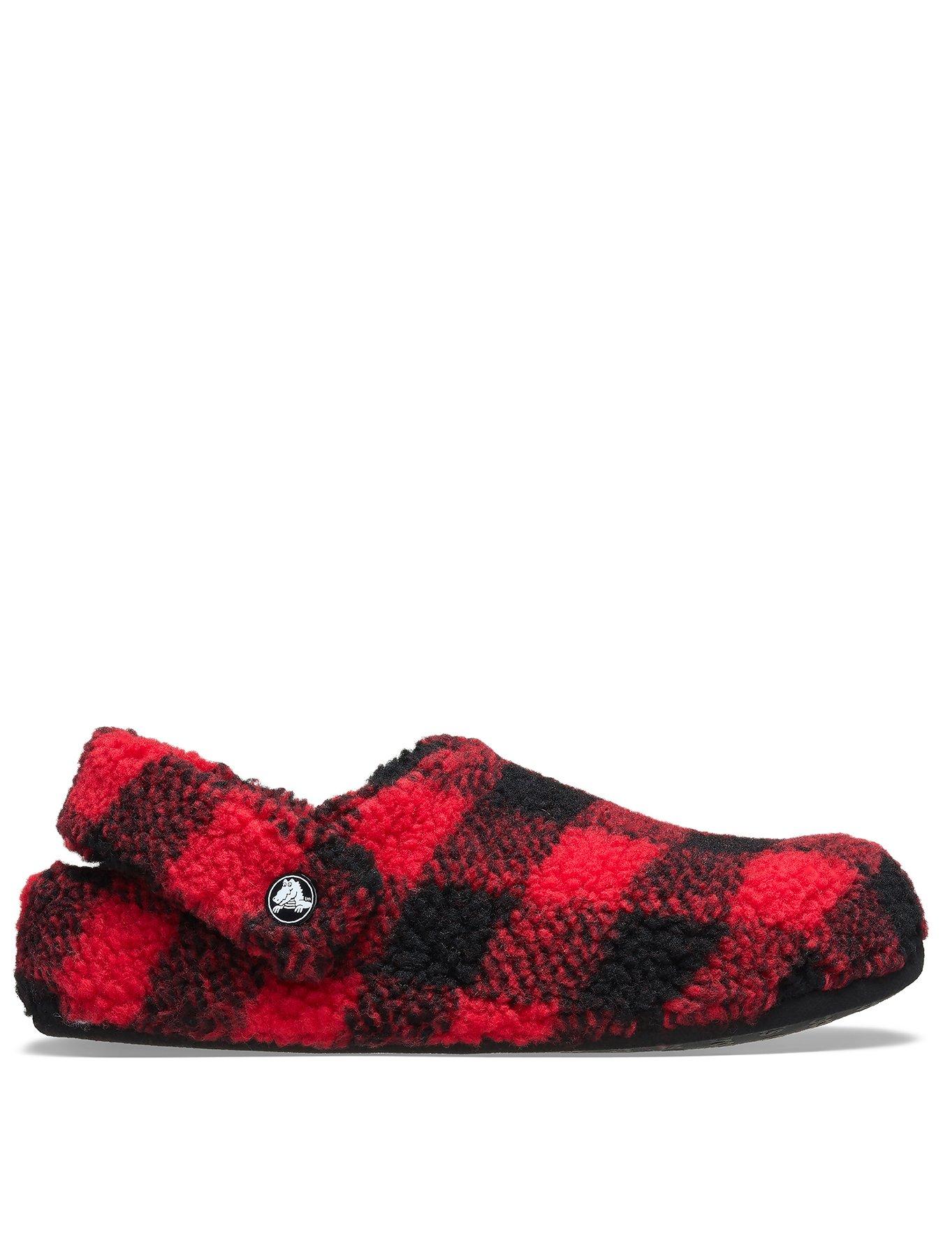 Crocs Men's Classic Cozzzy Slipper - Red