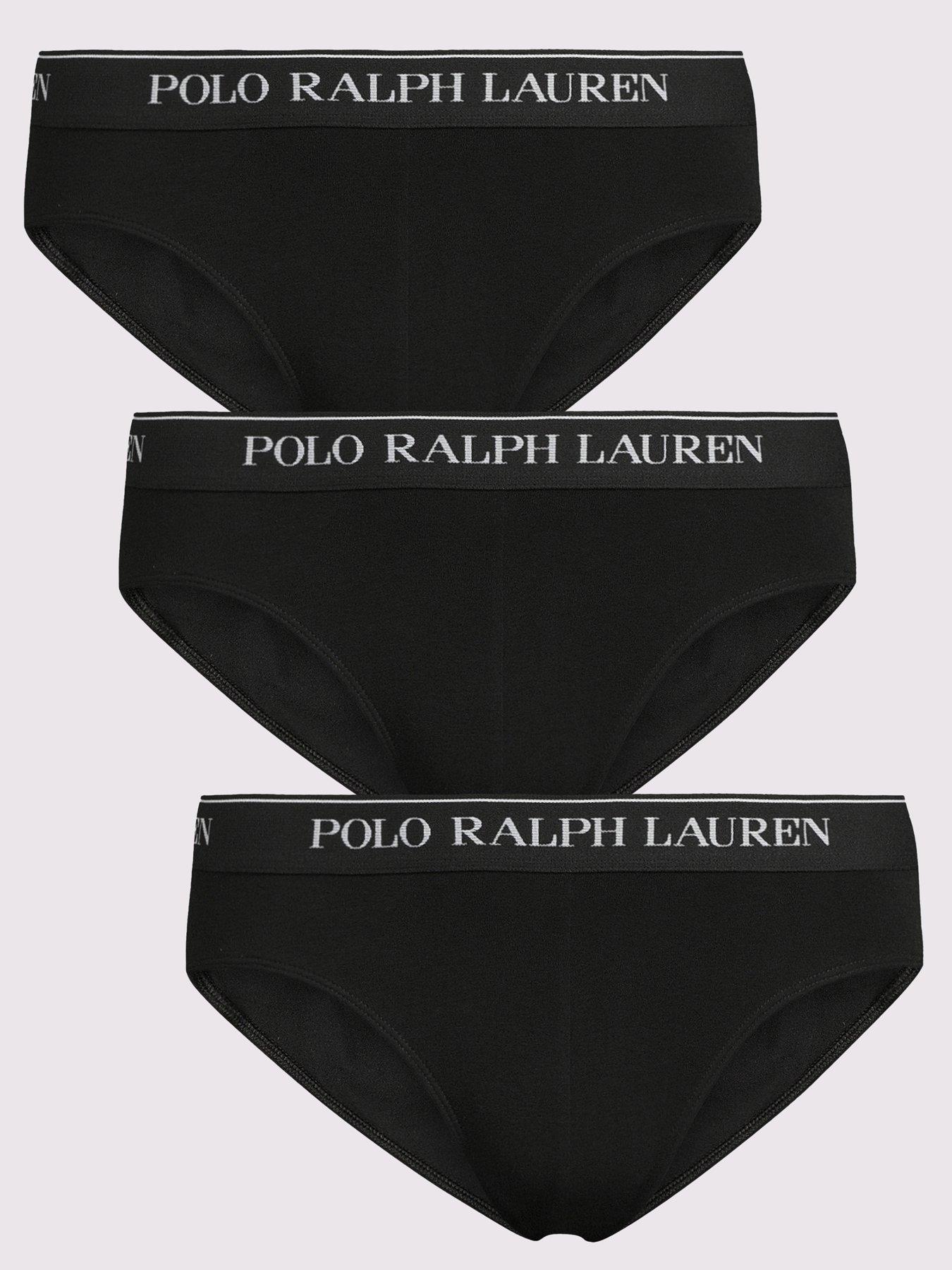 Polo Ralph Lauren 3 Pack Briefs - Black