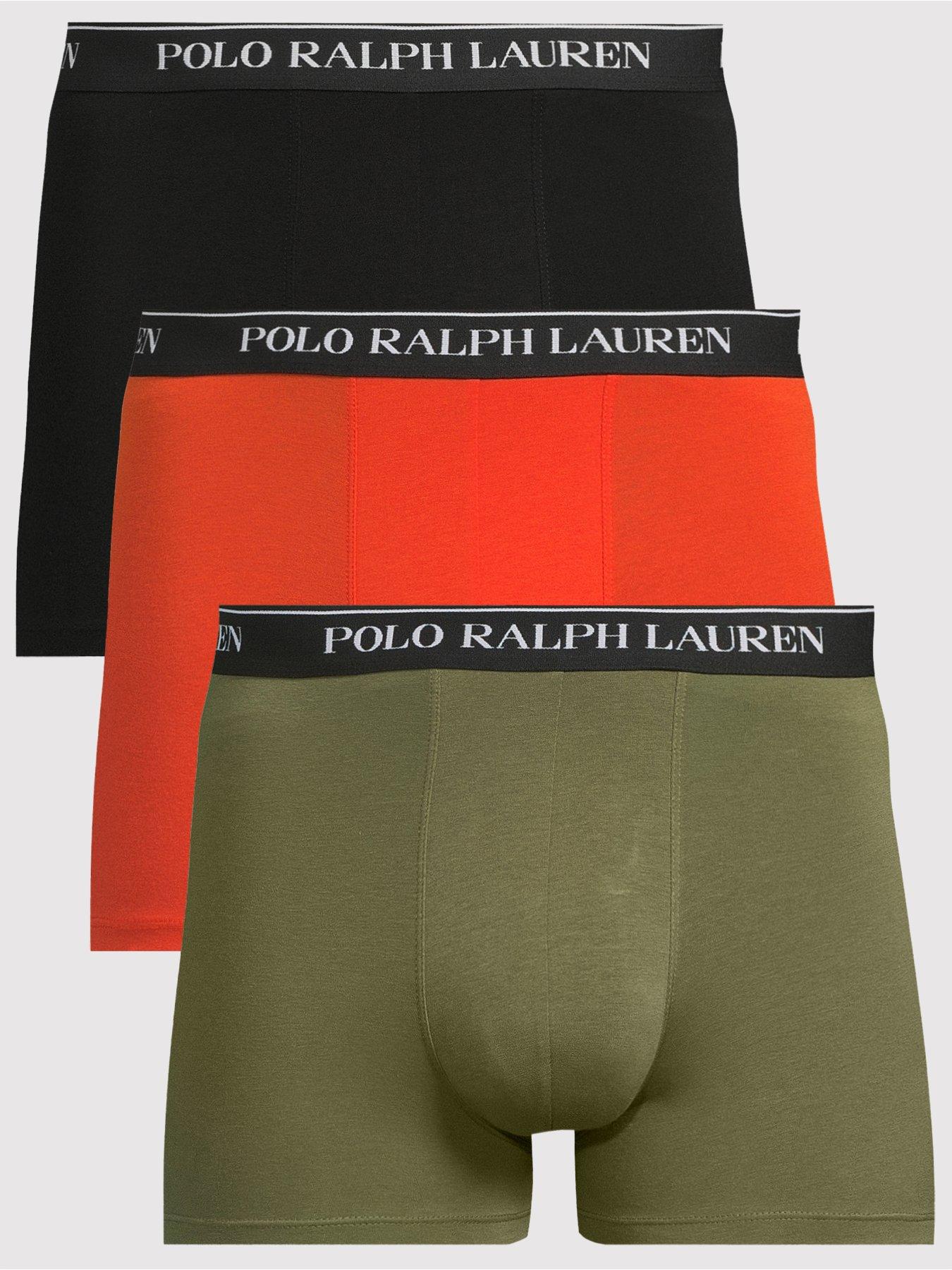 Polo Ralph Lauren 3 Pack Stretch Cotton Boxer Briefs Assorted Very