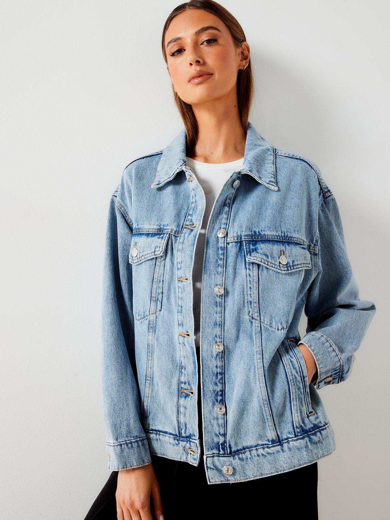 Michelle keegan denim jacket hotsell