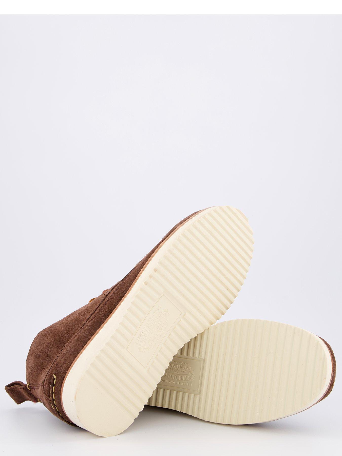 Image 4 of 7 of Polo Ralph Lauren Ranger Suede Desert Boots - Brown