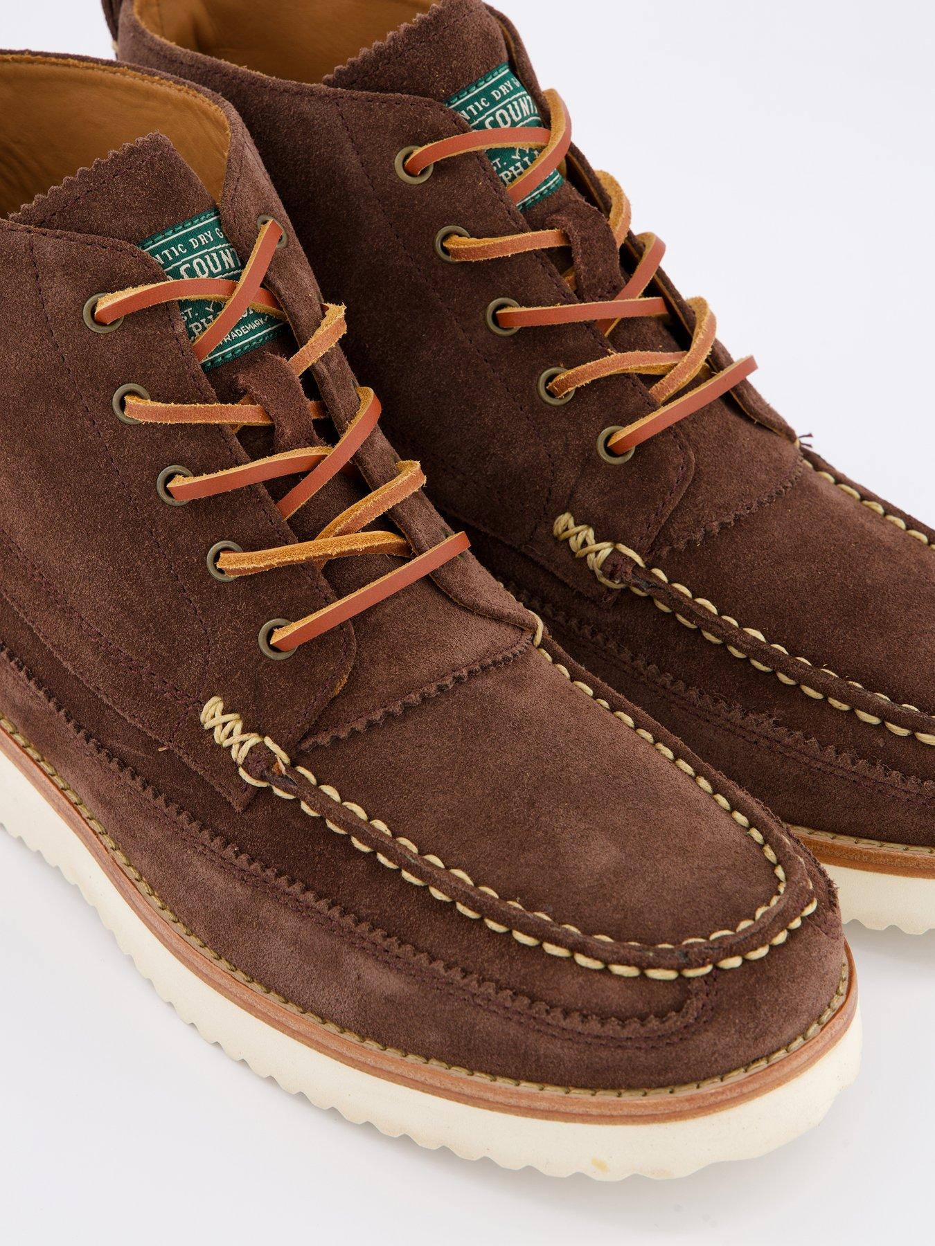 Image 5 of 7 of Polo Ralph Lauren Ranger Suede Desert Boots - Brown