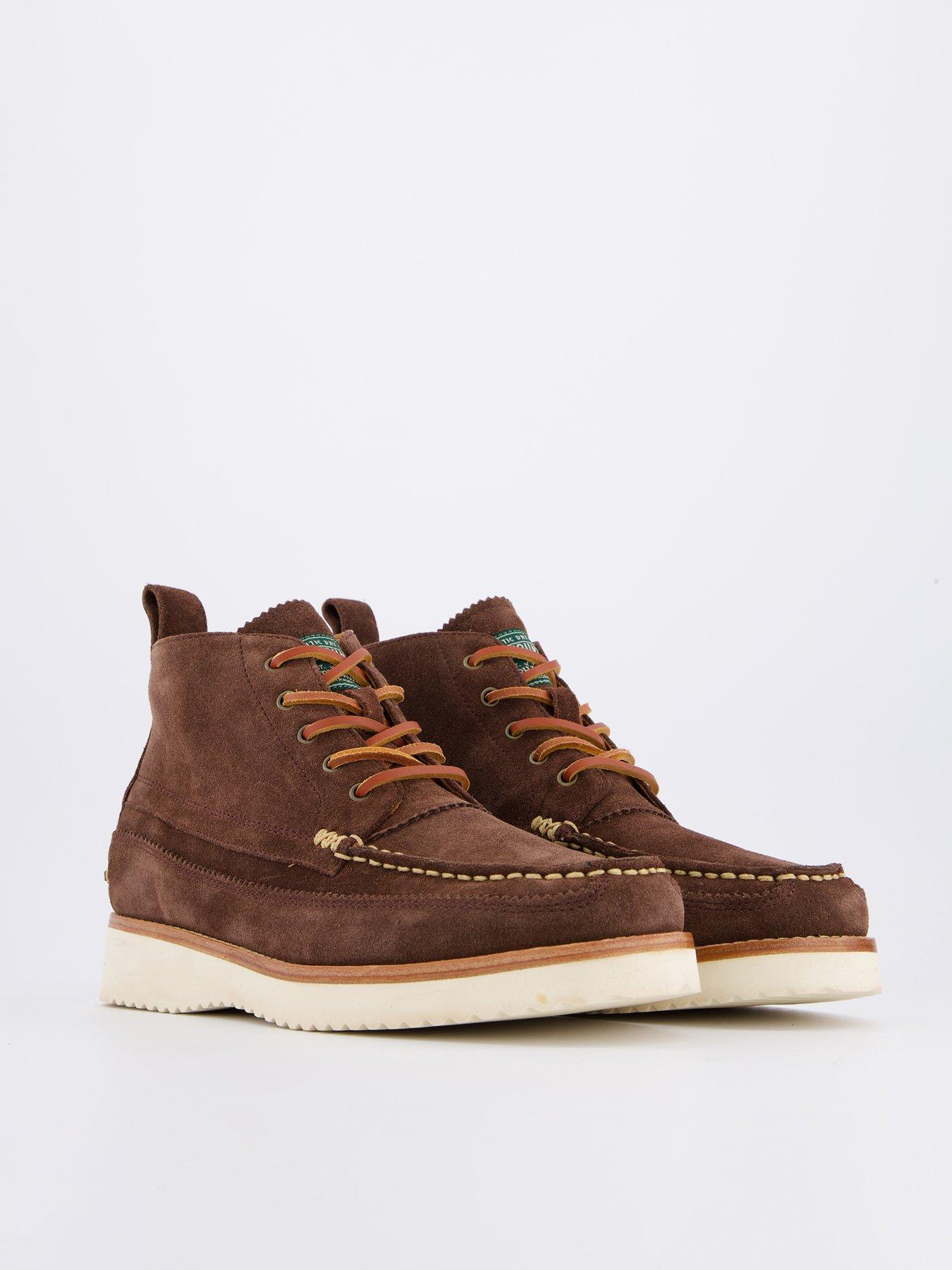 Image 6 of 7 of Polo Ralph Lauren Ranger Suede Desert Boots - Brown