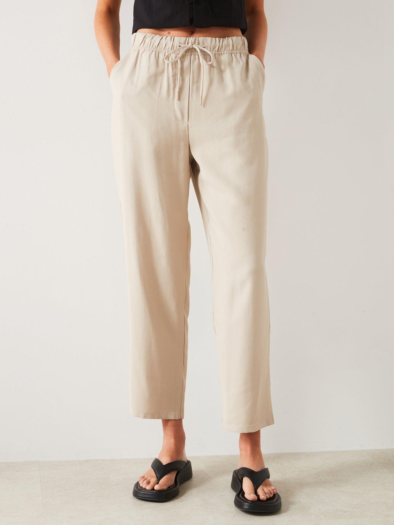 Women linen trousers Very