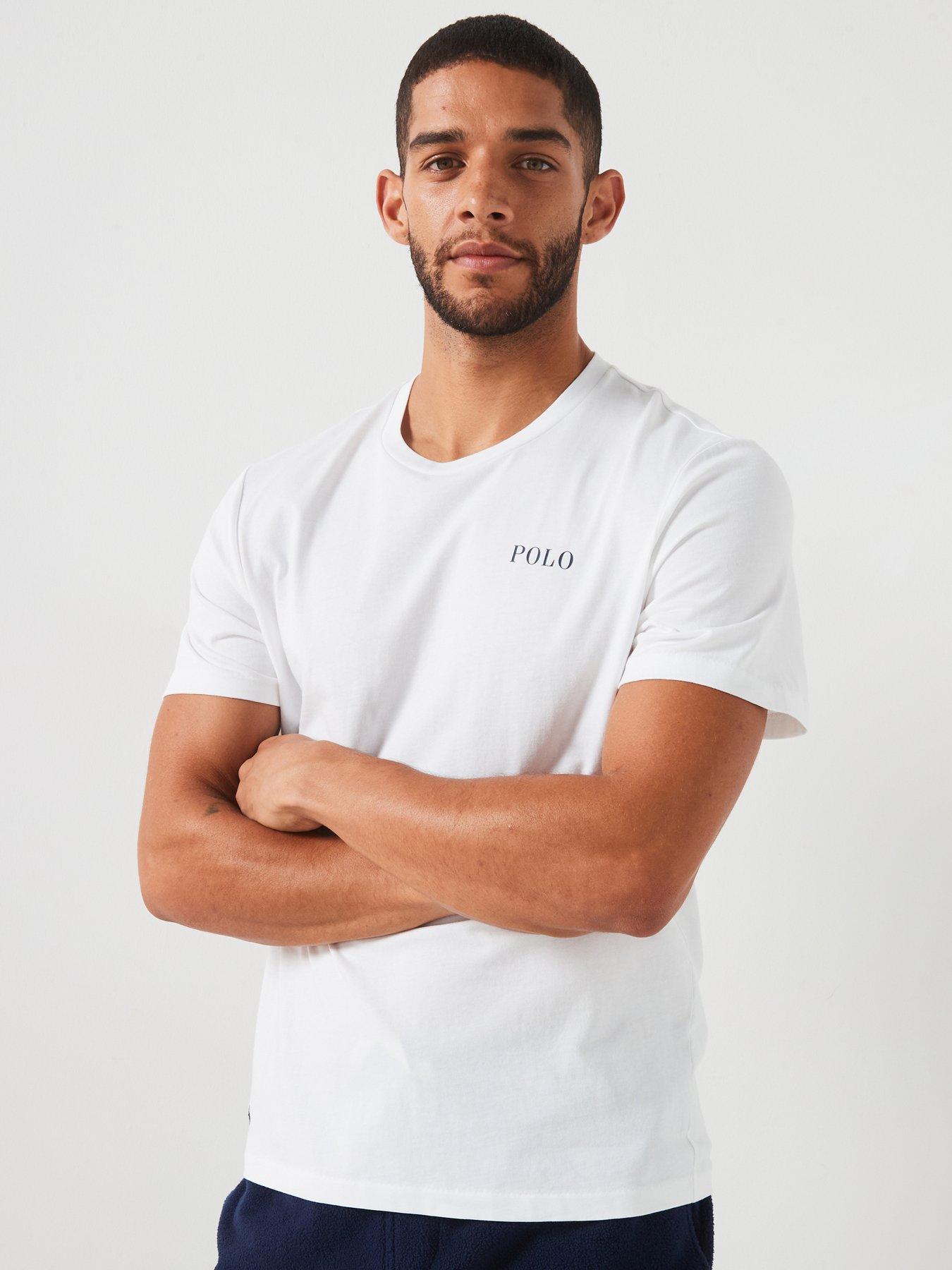 undefined Left Chest Logo Loungewear T-shirt - White