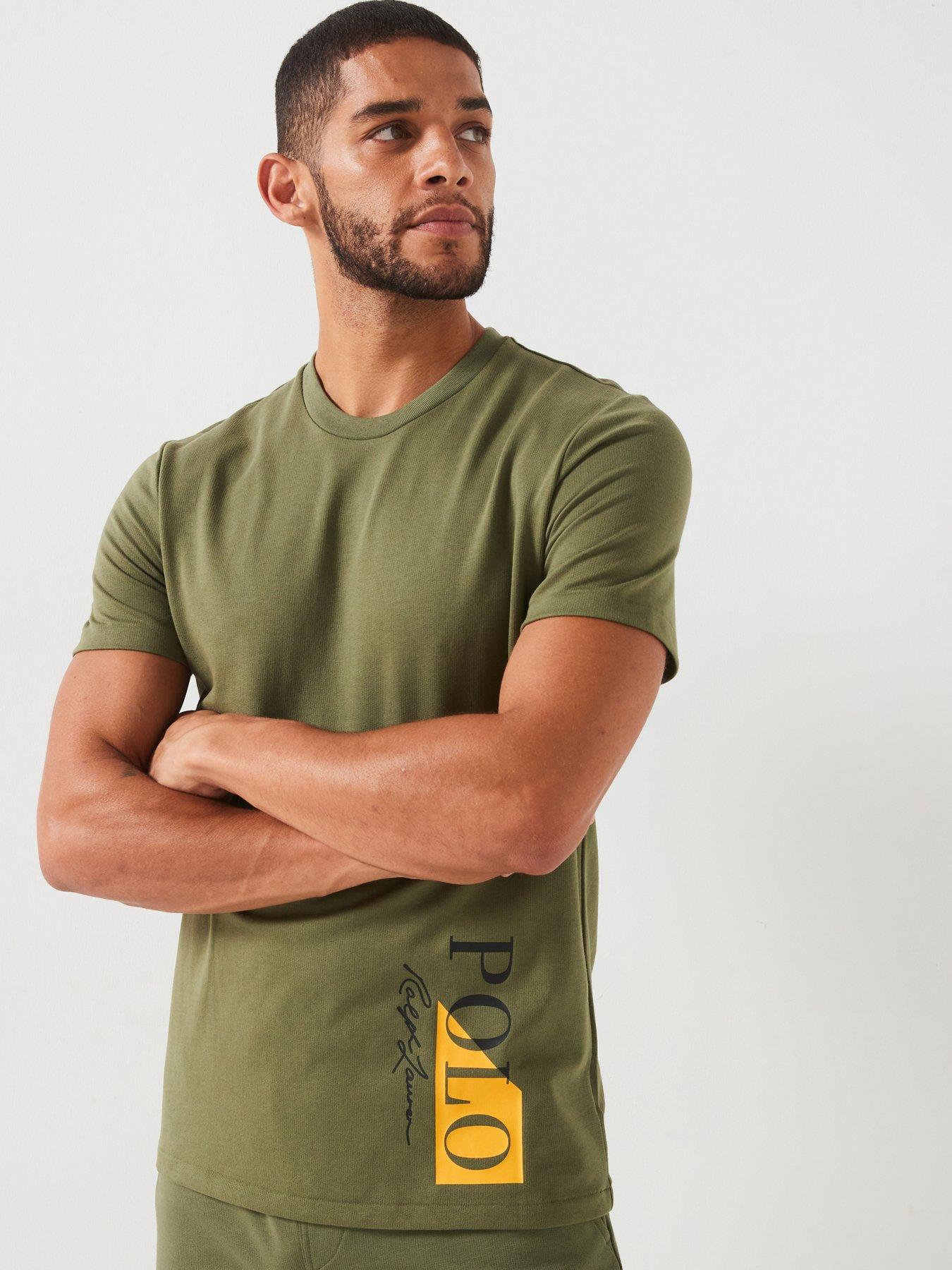undefined Side Logo Loungewear T-shirt - Green
