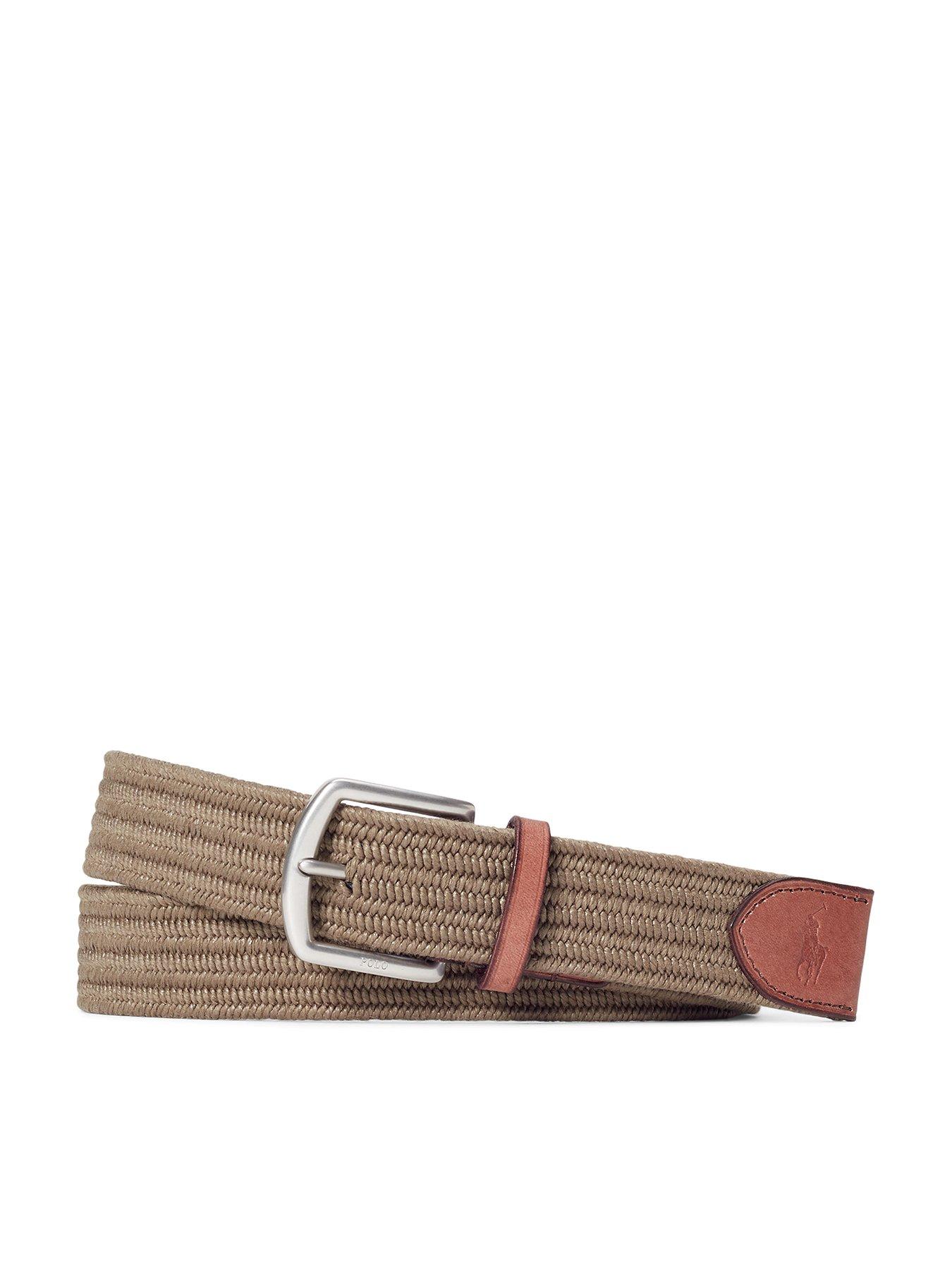 undefined Canvas Keeper Woven Belt - Beige