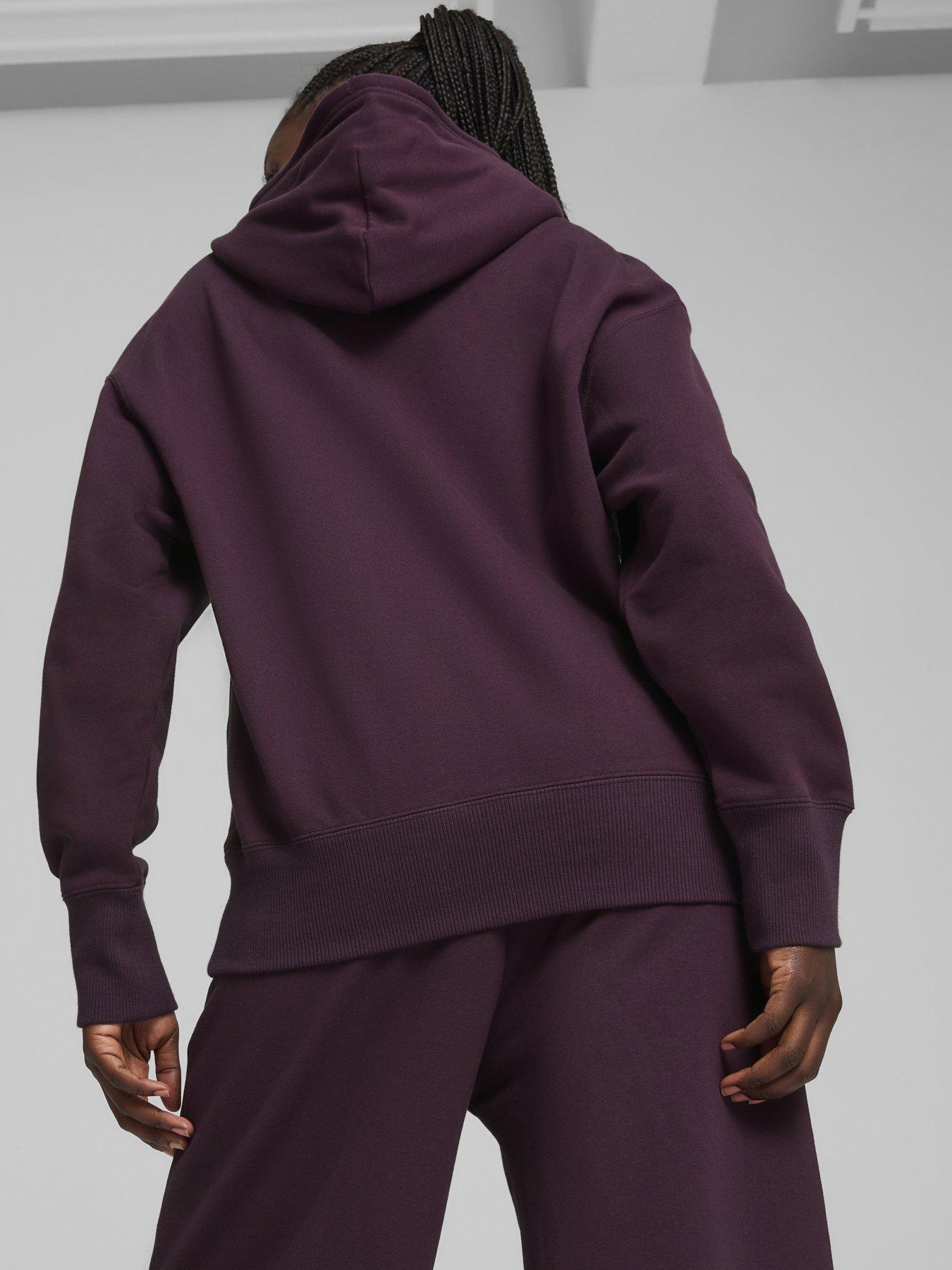 Image 2 of 5 of Puma Women's Better Classics Relaxed Hoodie - Purple