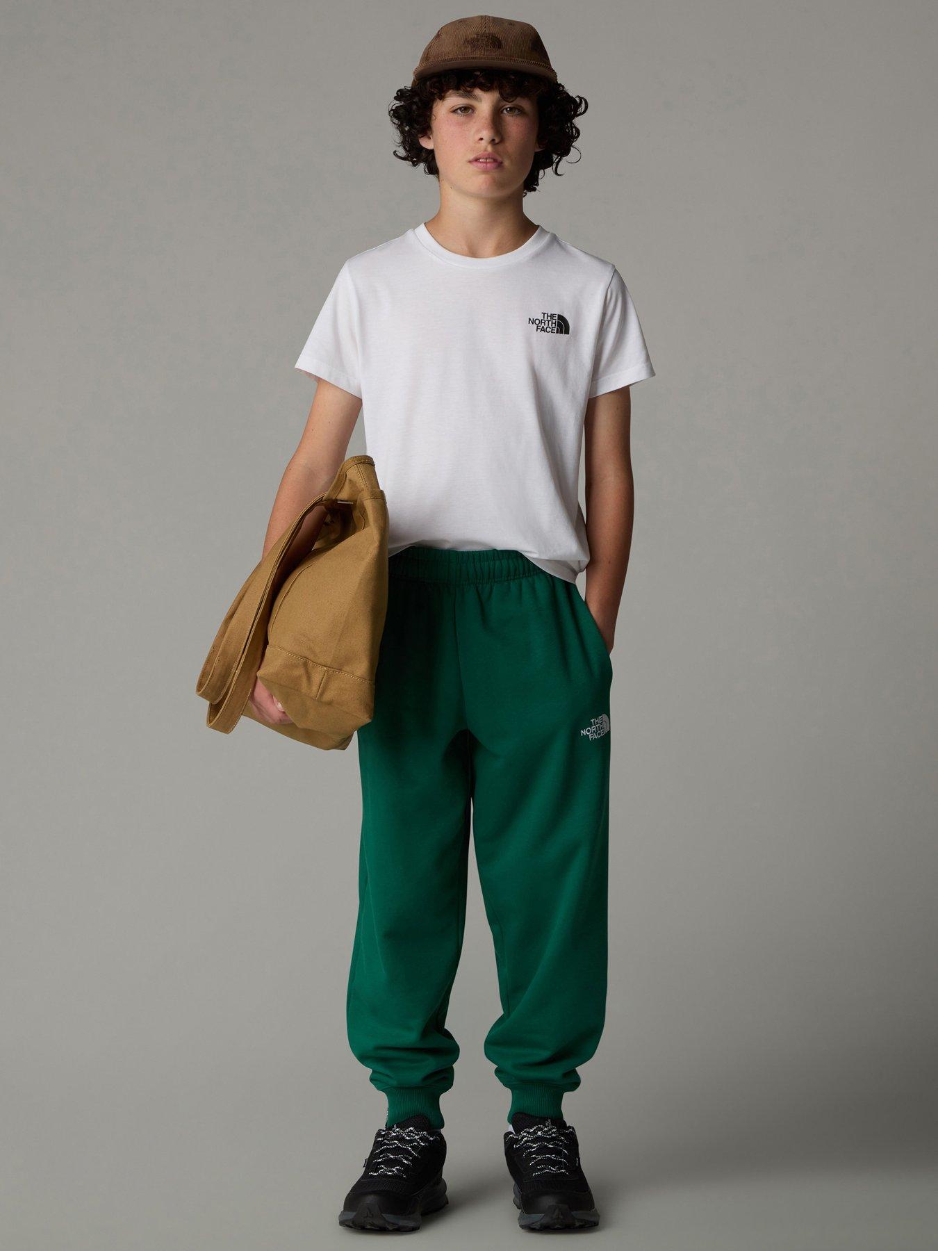 Image 2 of 4 of THE NORTH FACE Juniors Short Sleeve Simple Dome T-Shirt&nbsp;- White