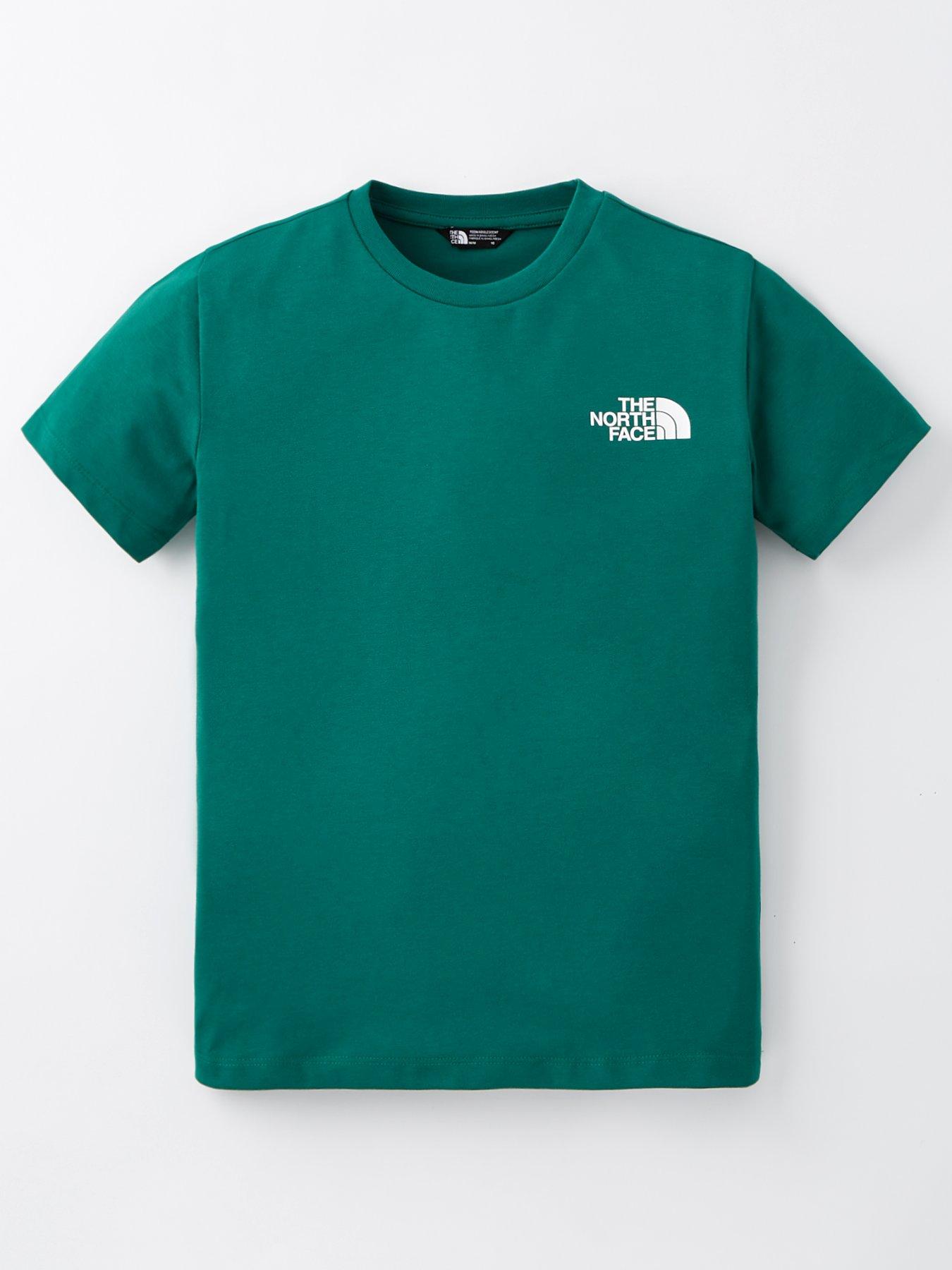 undefined Juniors Short Sleeve Simple Dome T-Shirt - Green