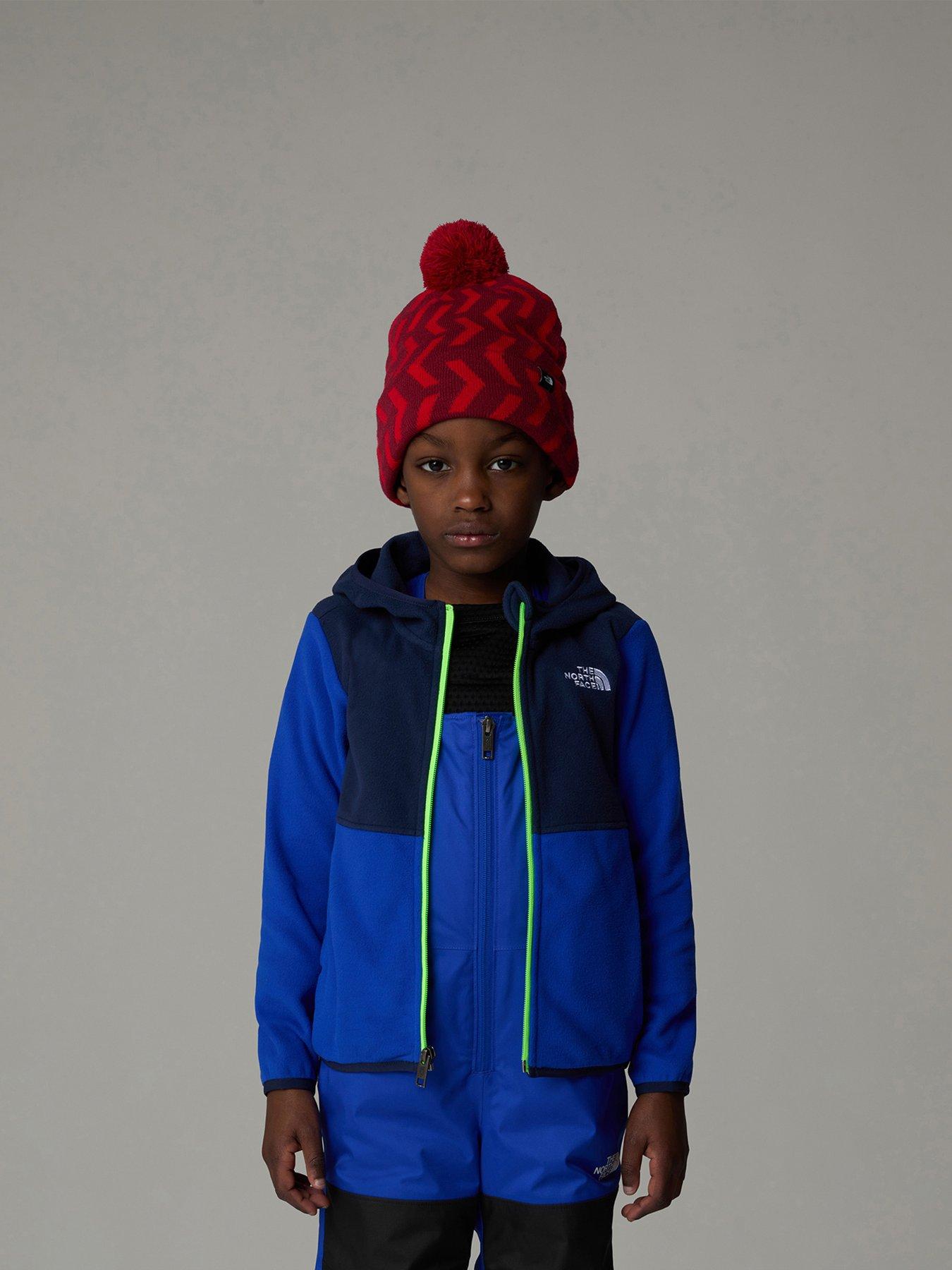 Boys north face jacket blue best sale