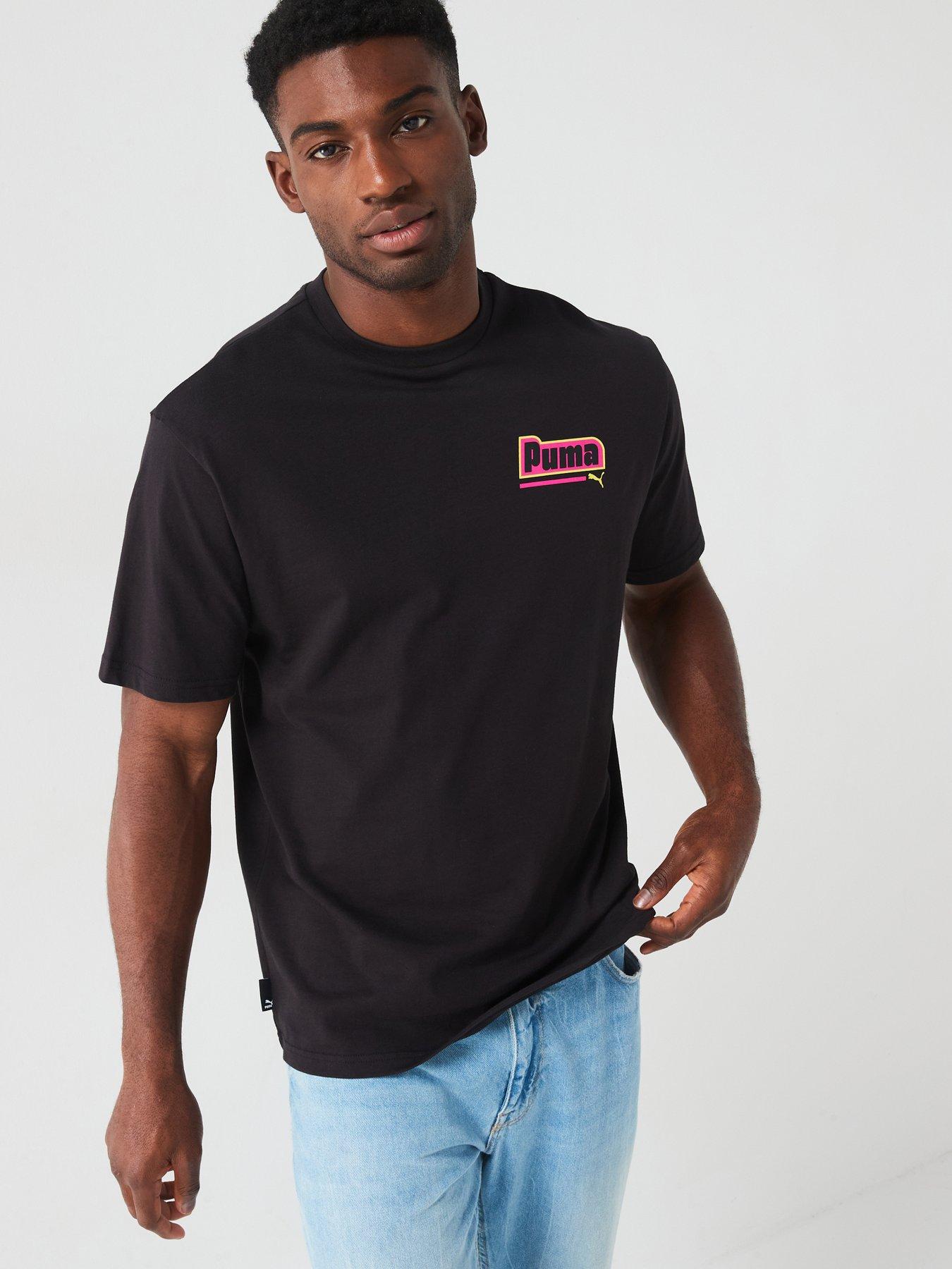 undefined Men's Logo Graphic III Tee - Black