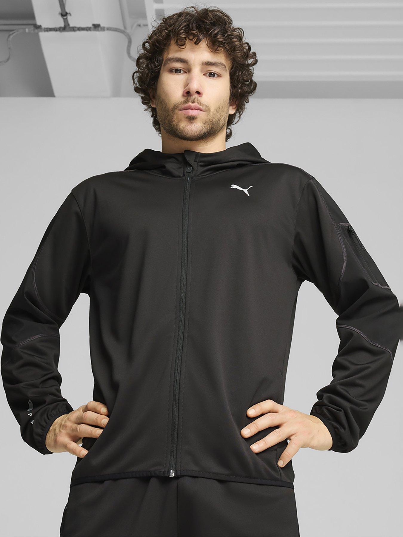 undefined Men's Flex Panelled Jacket - Black