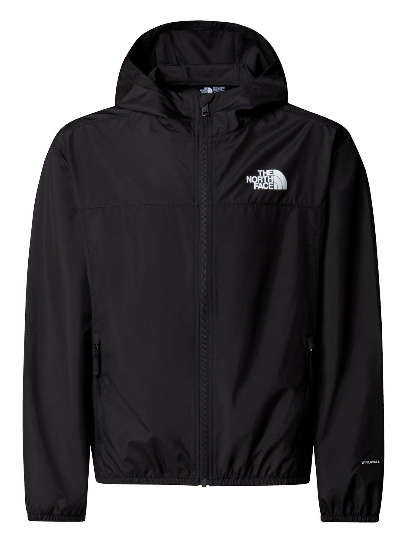 undefined Junior Boys Never Stop Hooded Windwall Jacket - Black
