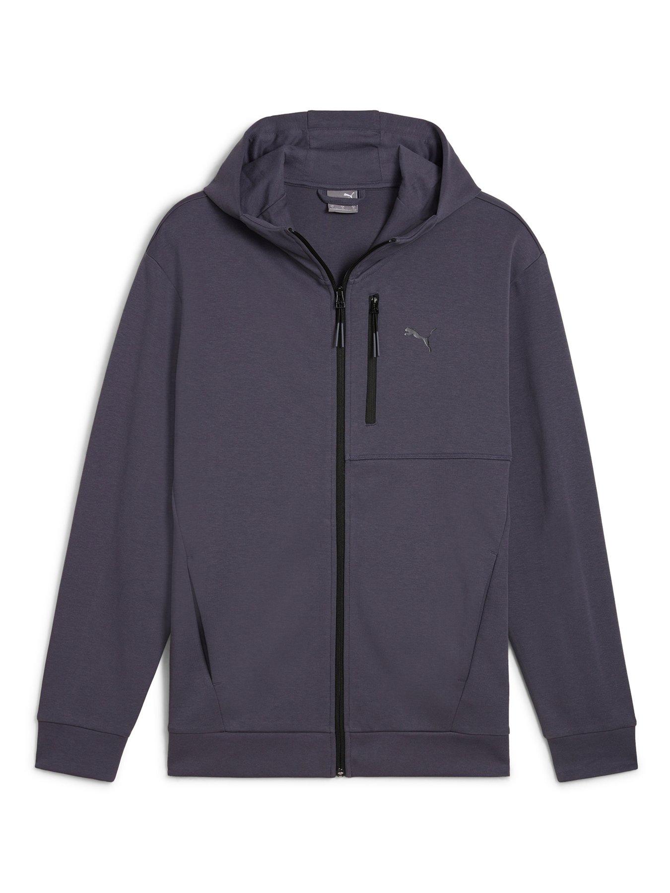 Men s Open Road Full Zip Hoodie Grey